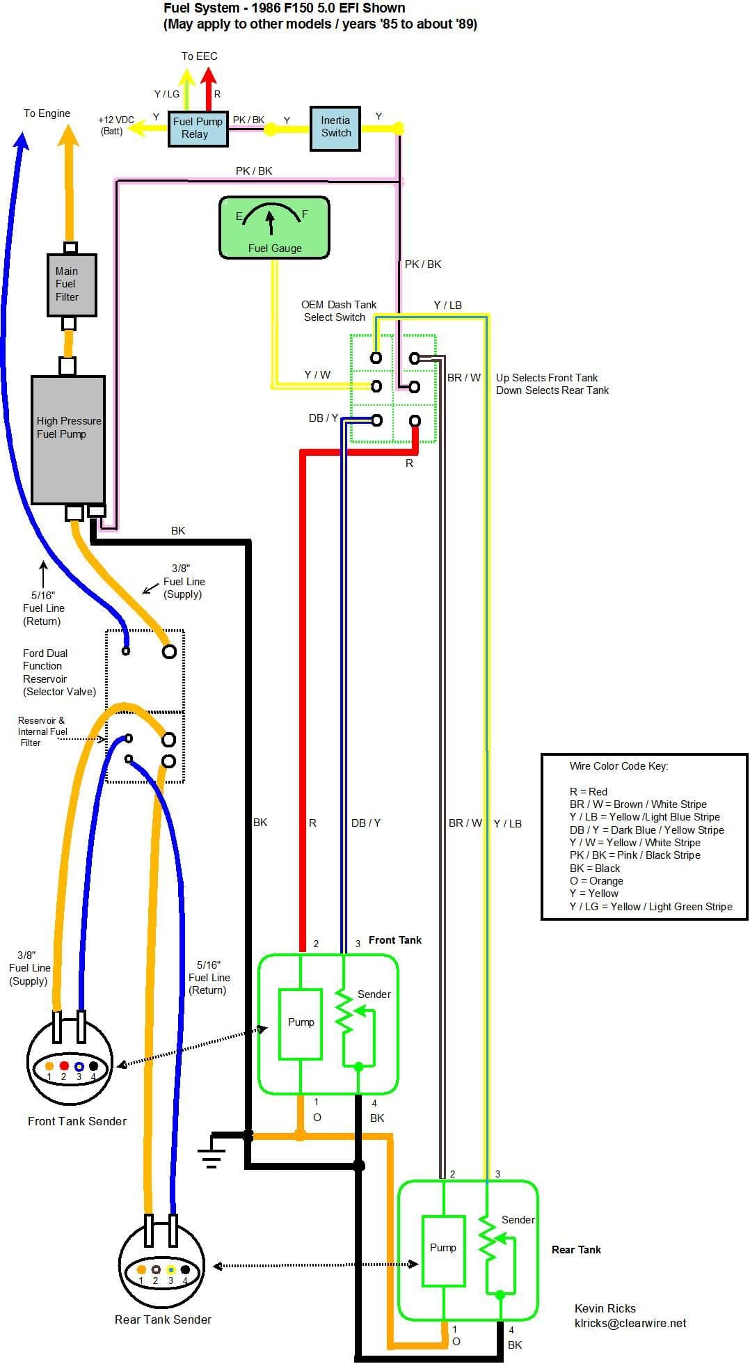 1989 Ford F150 Fuel Pump Wiring Diagram - 37