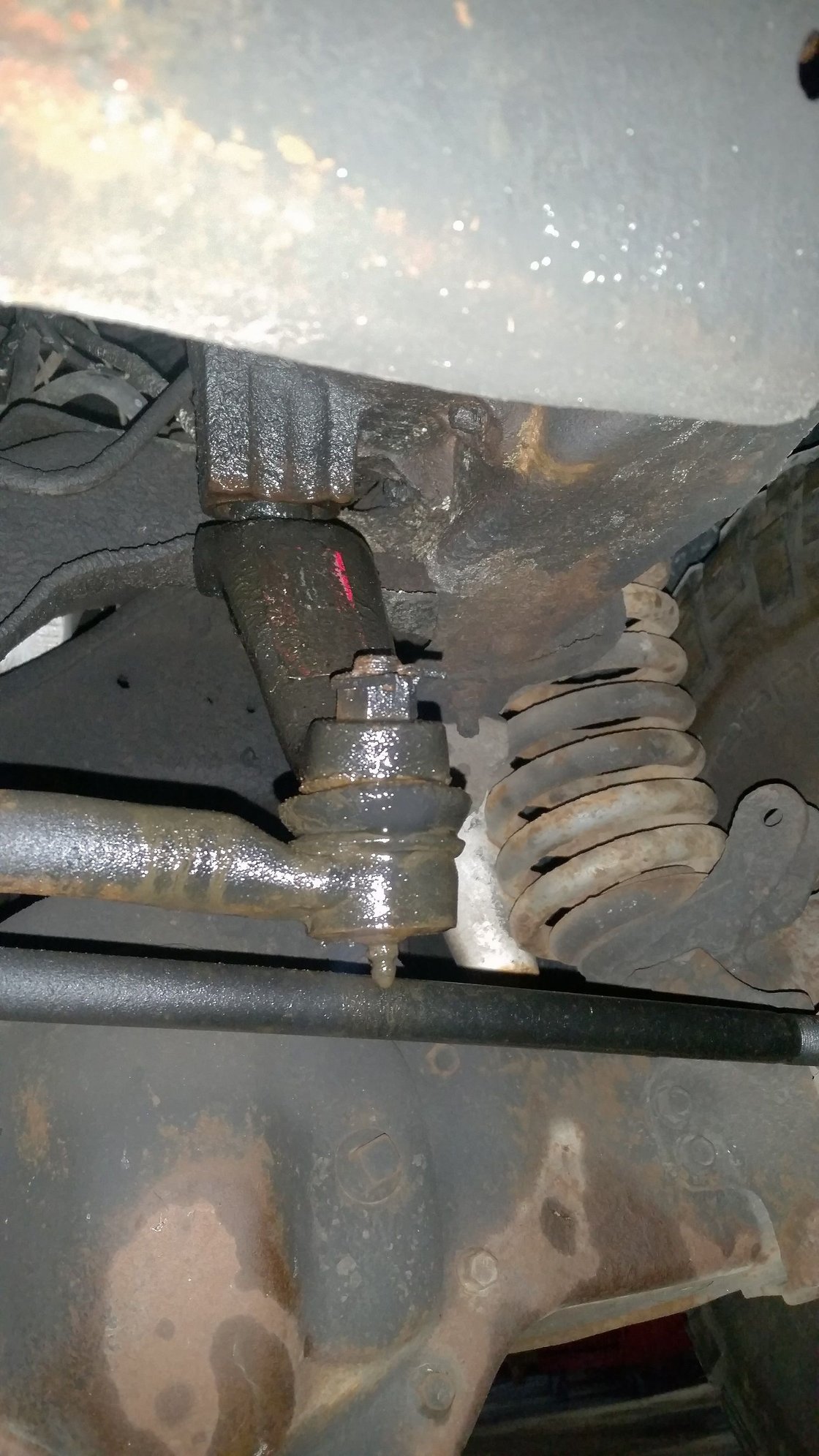 Pitman arm leak? Pics Ford Truck Enthusiasts Forums