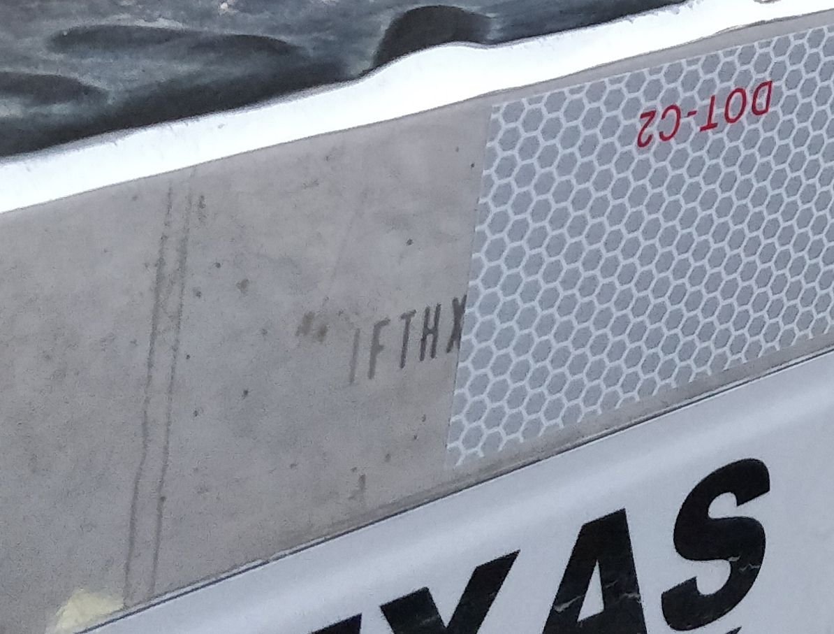 Mystery of old trucks VIN on the bumper??? Ford Truck Enthusiasts