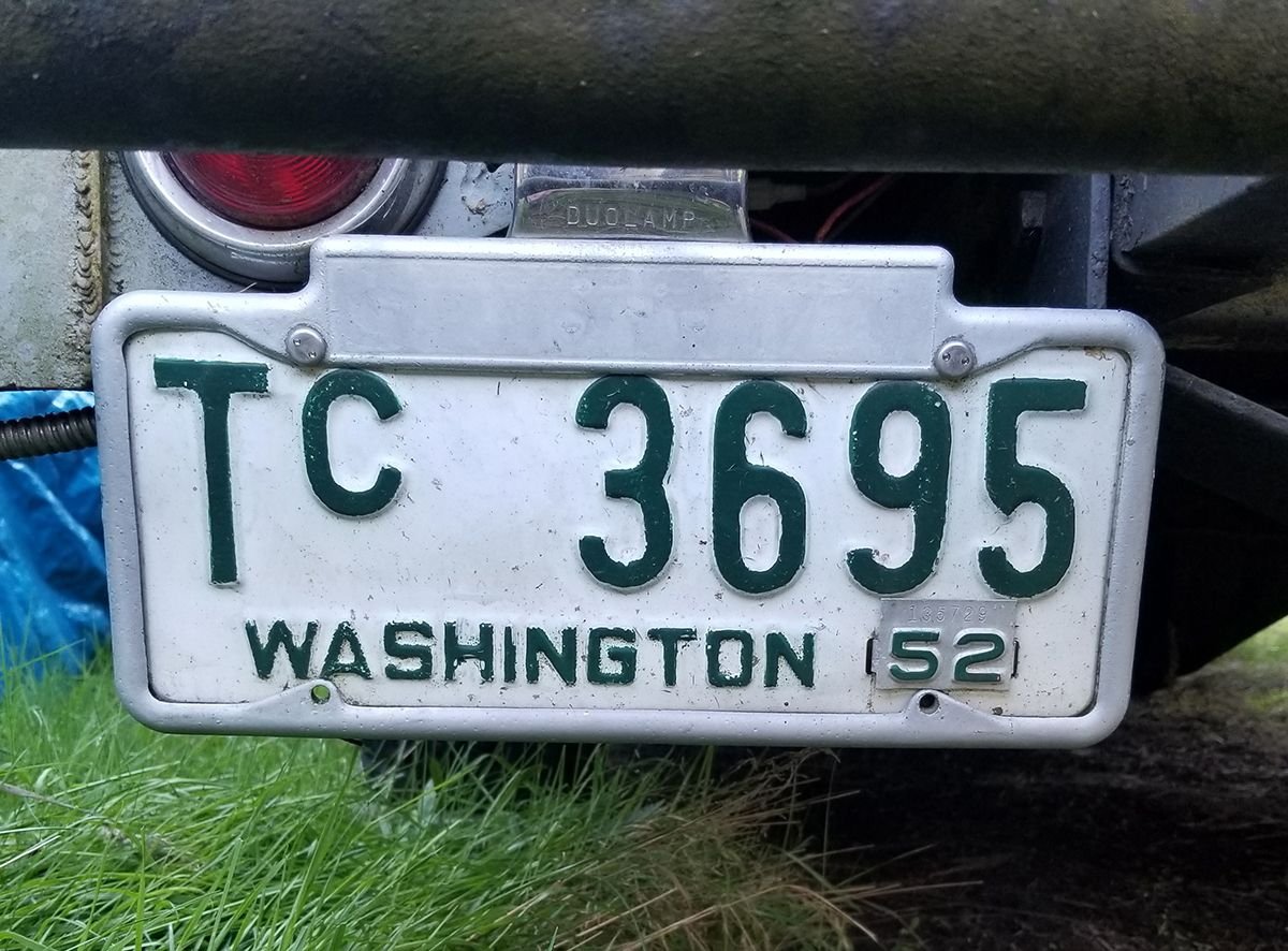 Show us pics of your classic, antique, or YOM license plate Page 2