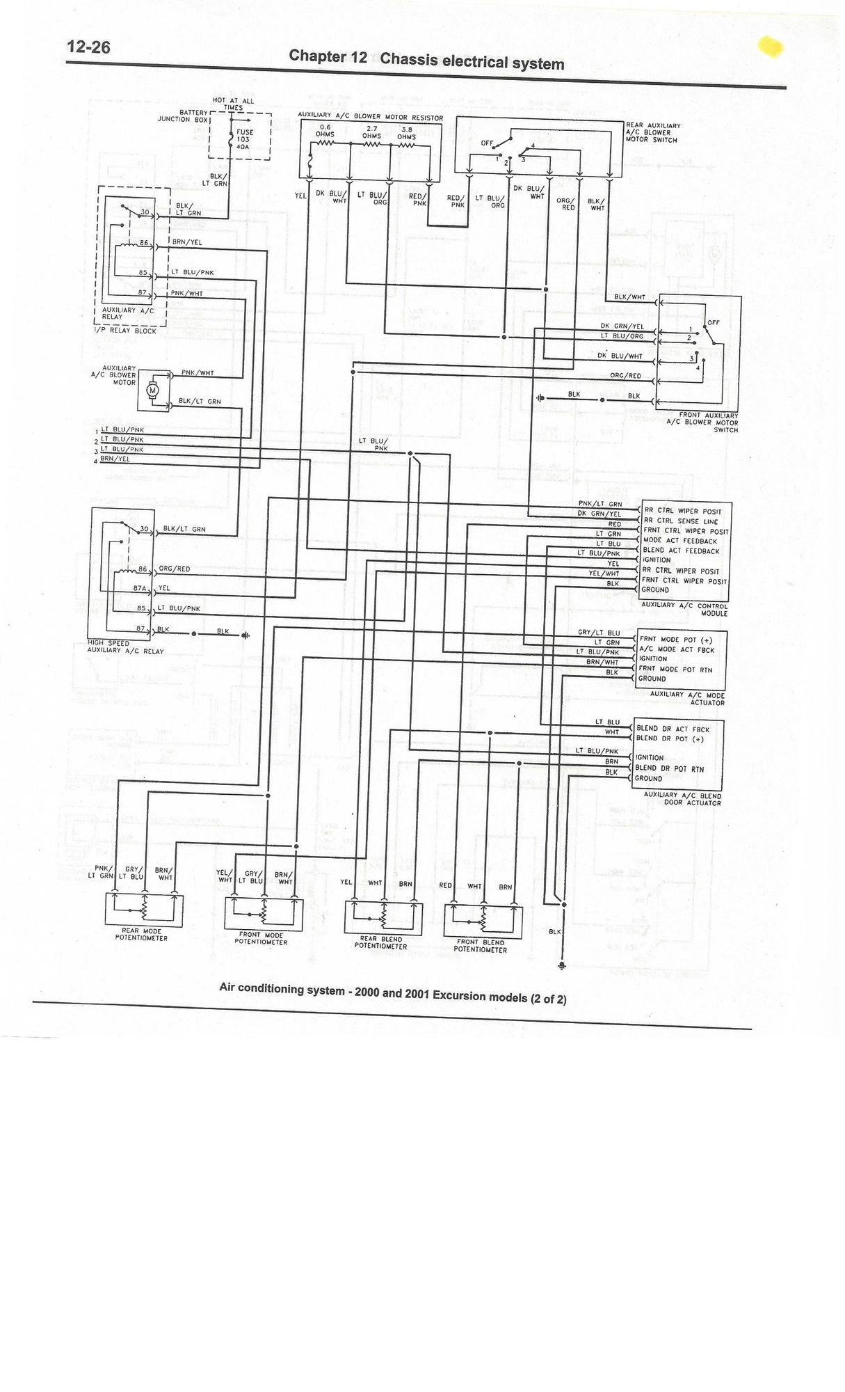 Complete Excursion Wiring Diagrams ... so far - Ford Truck Enthusiasts  Forums  2000 Excursion Audio Wiring Diagram    Ford Truck Enthusiasts