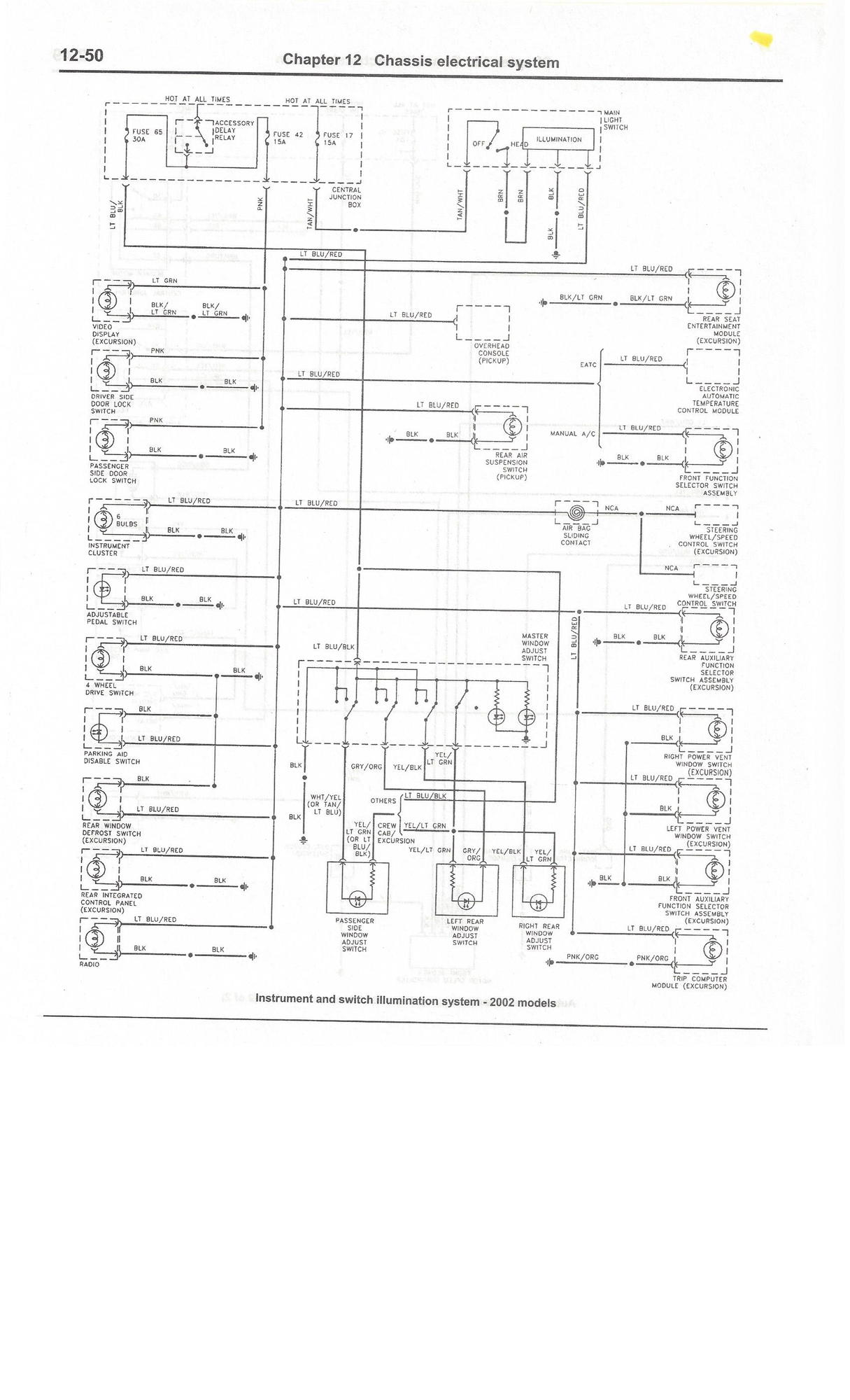 Complete Excursion Wiring Diagrams so far - Page 2 - Ford Truck