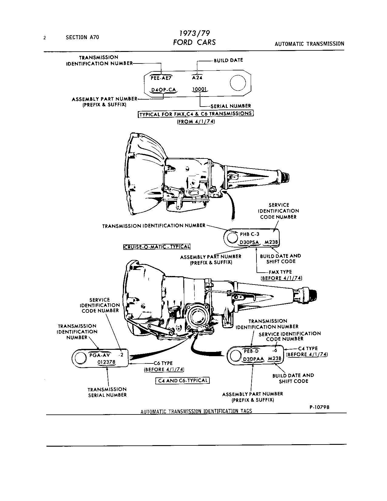 Ford C4 Transmission Diagram - Diagram Media