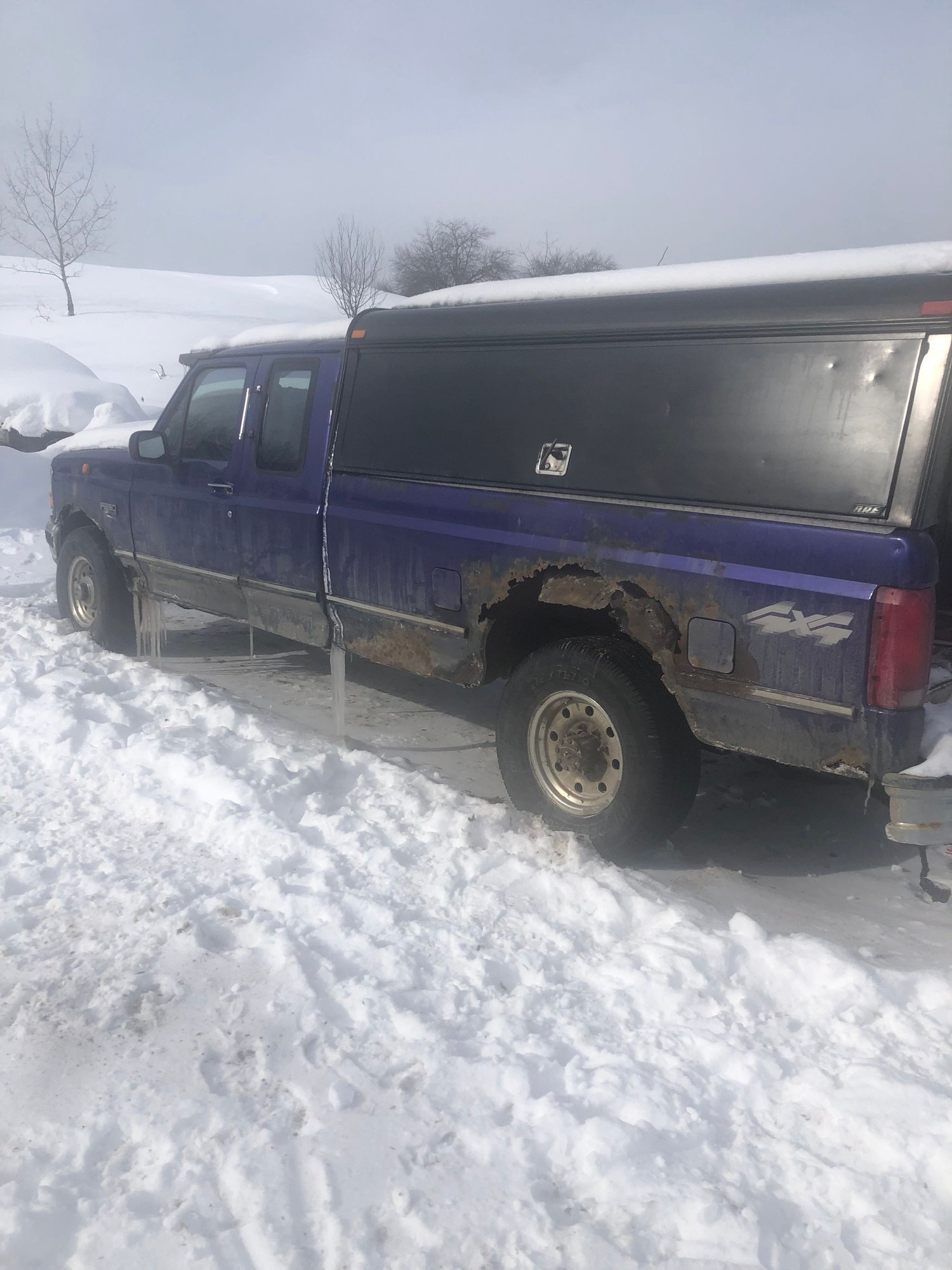 1995 Ford F-250 - Parting out 95 f250 - Used - VIN Sghdyh13556335( - 307,000 Miles - 8 cyl - 4WD - Automatic - Truck - Purple - Boonville, NY 13309, United States