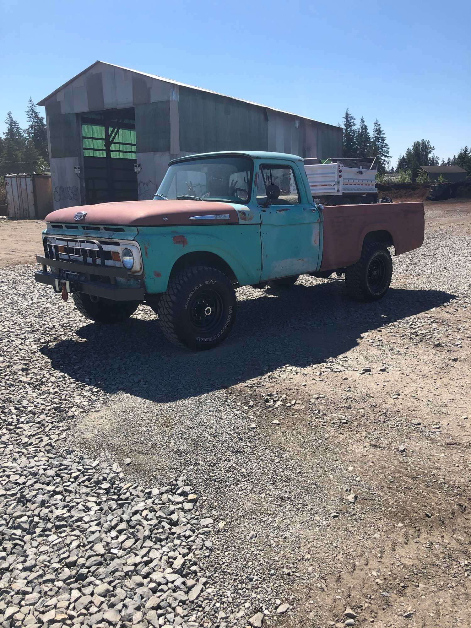 1961 Ford F-250 - 1961 f250 4x4 - Used - VIN 33333333333333 - 123,456 Miles - 8 cyl - 4WD - Manual - Truck - Other - Puyallup, WA 98371, United States