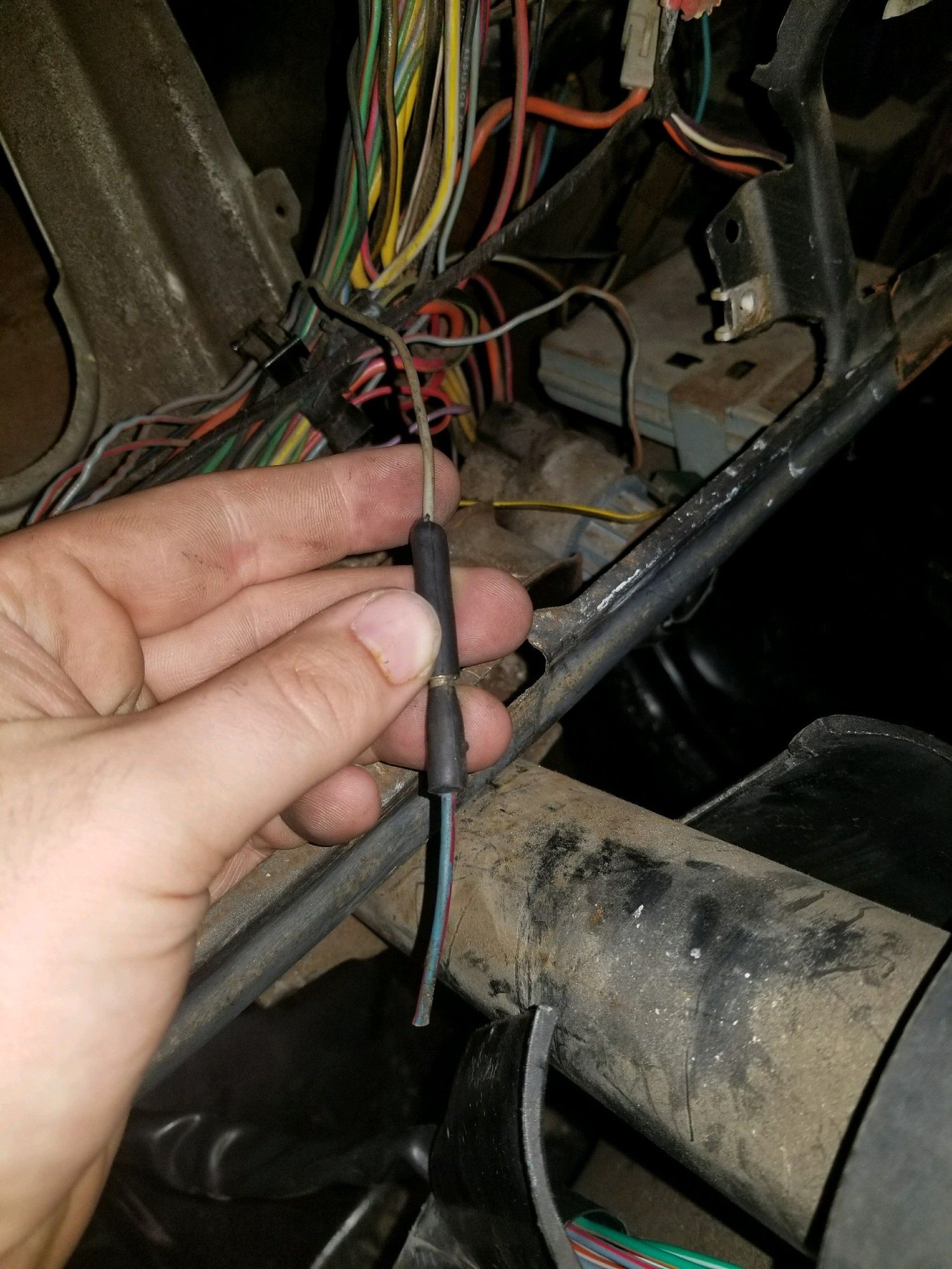 Random Loose Wire Behind Cluster? Ford Truck Enthusiasts Forums