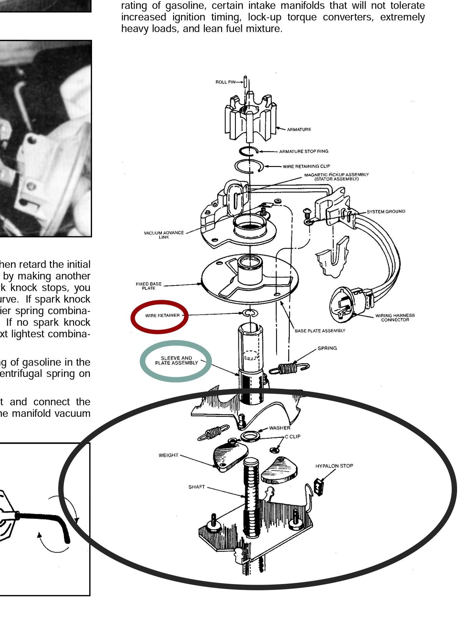 Knocking after replacing cap and rotor Ford Truck Enthusiasts Forums