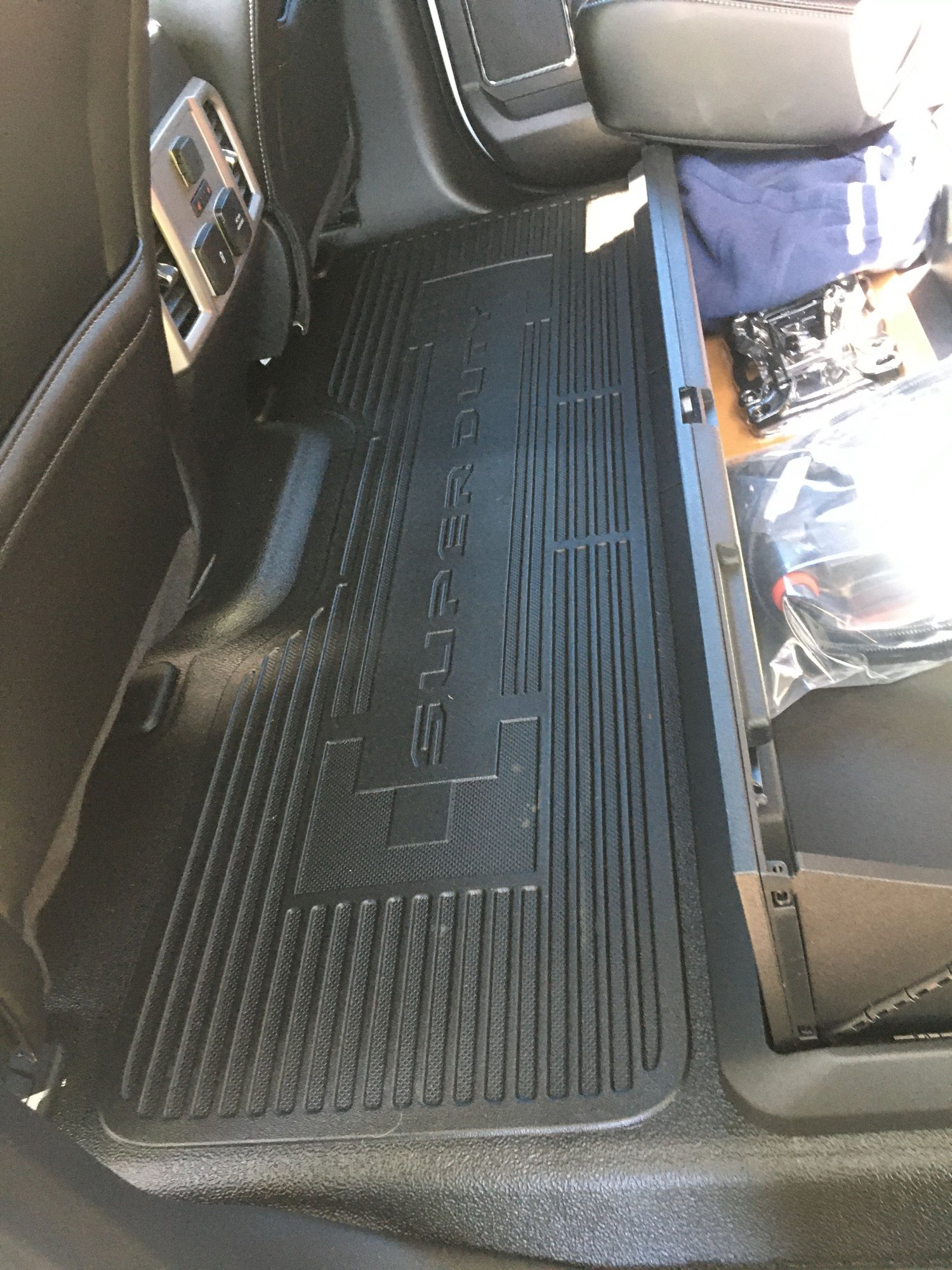 Floor liners for carpet delete option (factory vinyl flooring) Page 3
