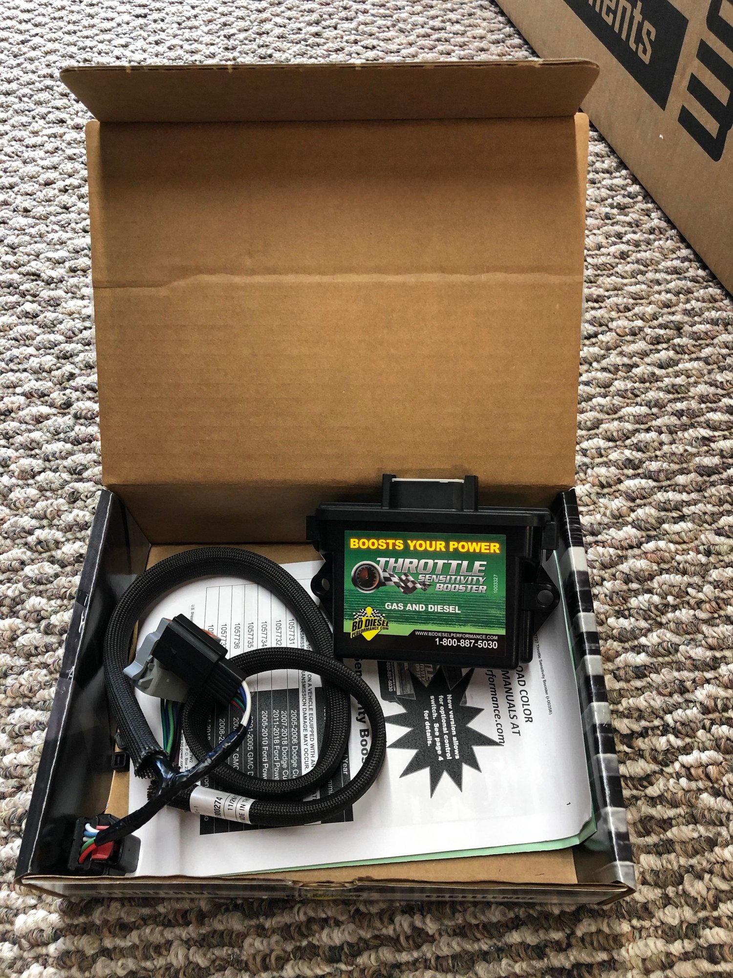 Engine - Electrical - BD Diesel Performance Throttle Sensitivity Booster - Used - 2005 to 2020 Ford F-250 Super Duty - 2005 to 2020 Ford F-350 Super Duty - 2005 to 2010 Ford Excursion - Gulf Breeze, FL 32563, United States