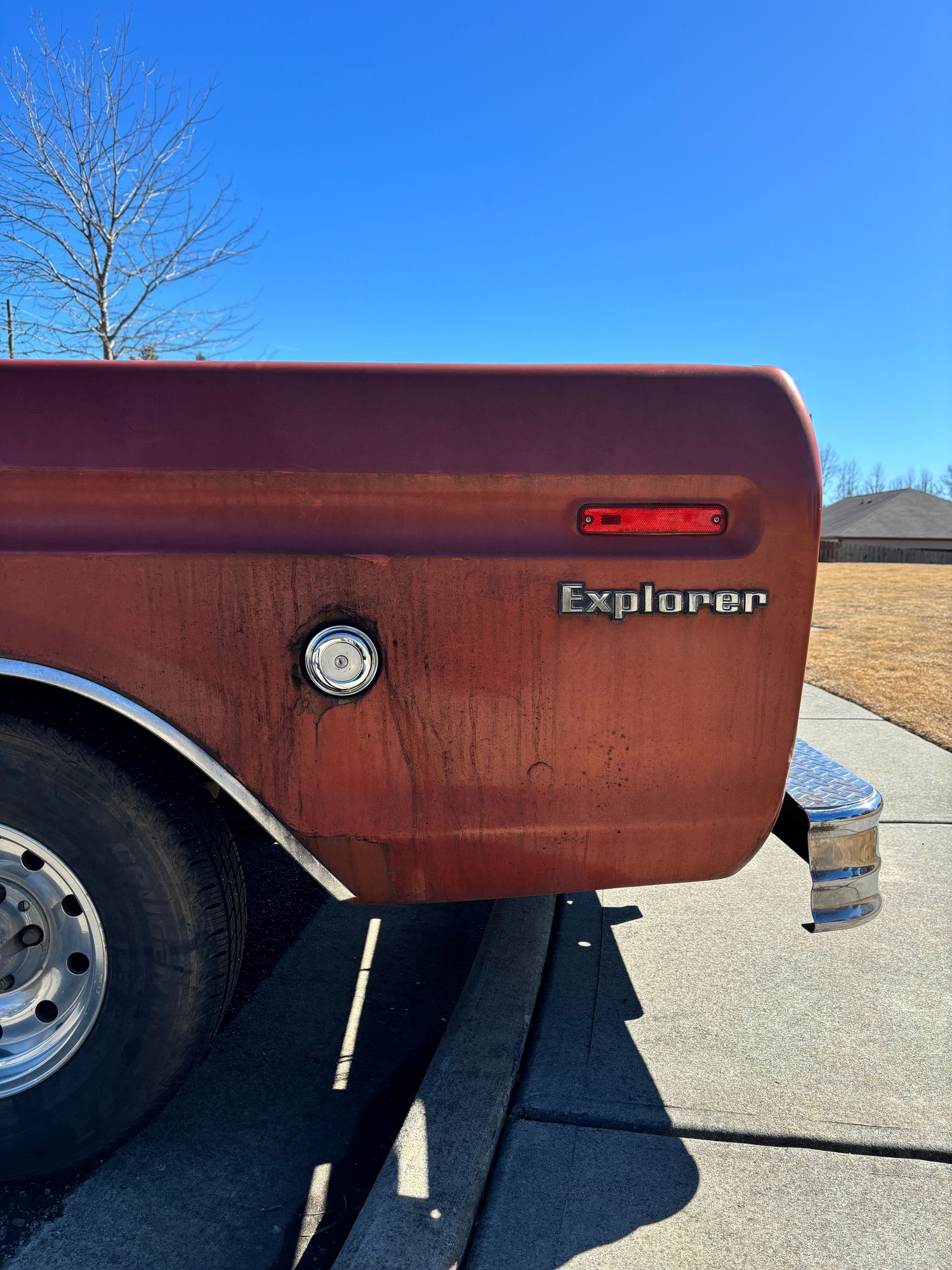 1975 Ford F-100 - 1975 Ford F-100 - Used - VIN F10YNX23160 - 46,000 Miles - 8 cyl - 2WD - Automatic - Truck - Orange - Dawsonville, GA 30534, United States