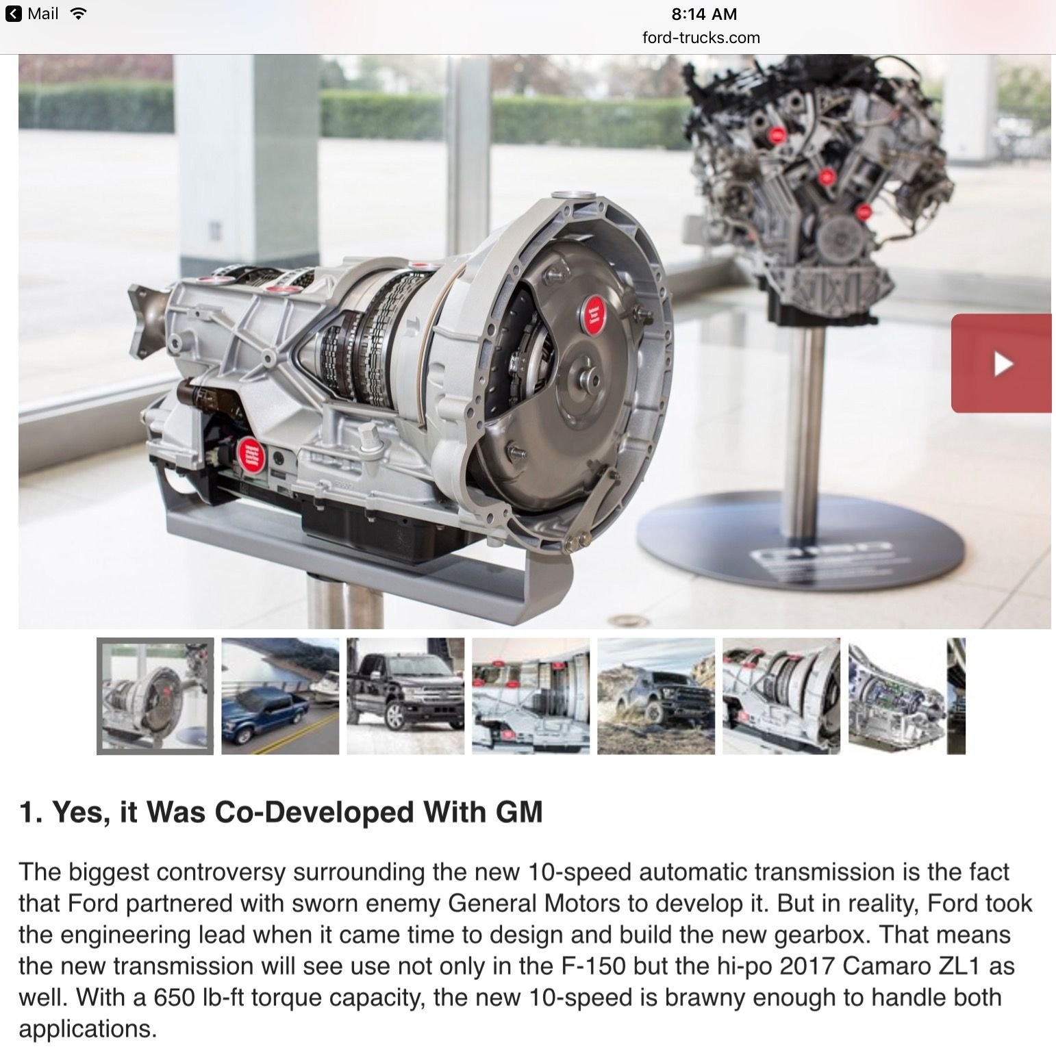 7 Things You Should Know About the F150's New 10Speed Transmission