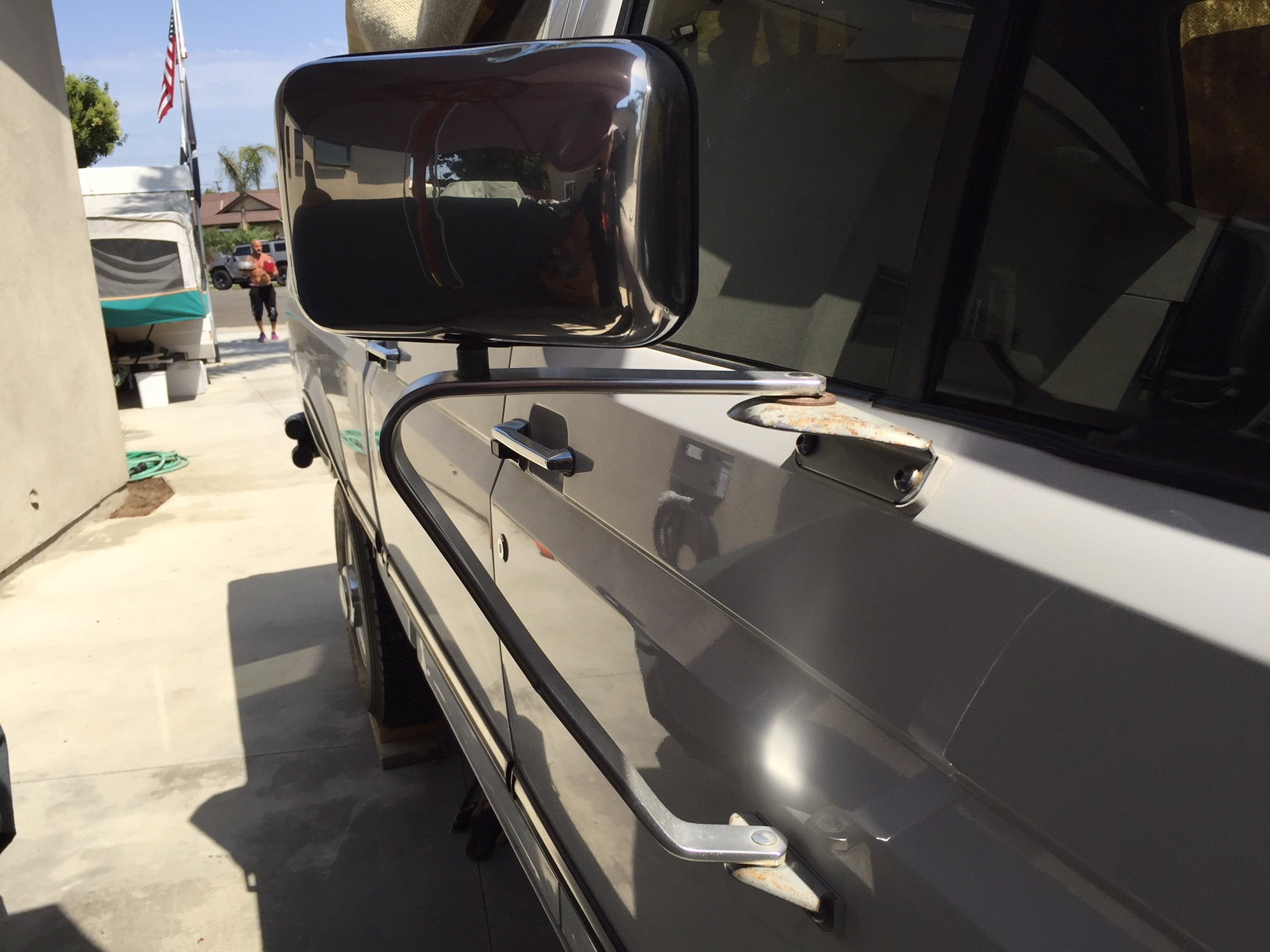 Exterior Body Parts - OBS Swing Away Mirrors - New or Used - 1979 to 1997 Ford F Series - Fountain Valley, CA 92708, United States