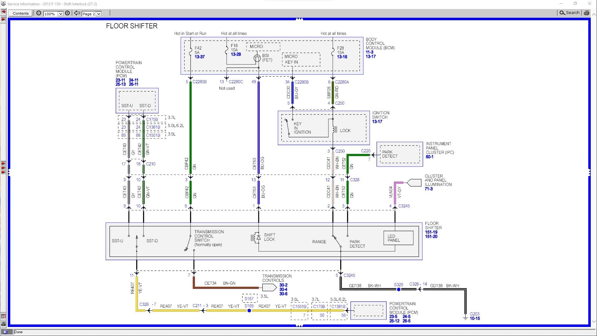 Looking for Wiring Diagram for Shifter Lever Ford Truck Enthusiasts