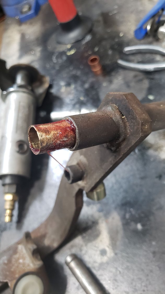 F250 ZF6 Clutch pedal bushing mod (Lots of pictures) Ford Truck