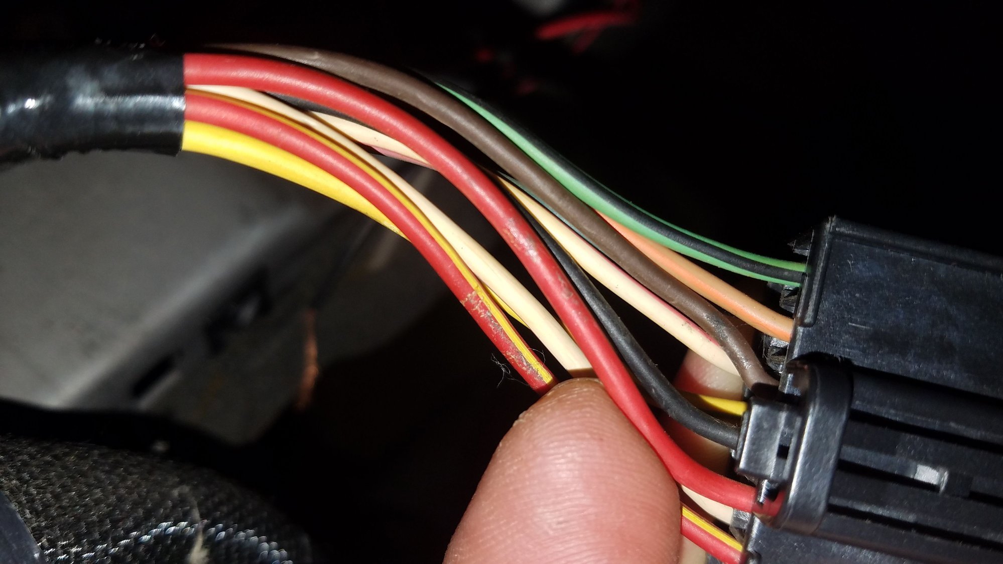 Anyone know where these 6 wires go too? Pic included and further