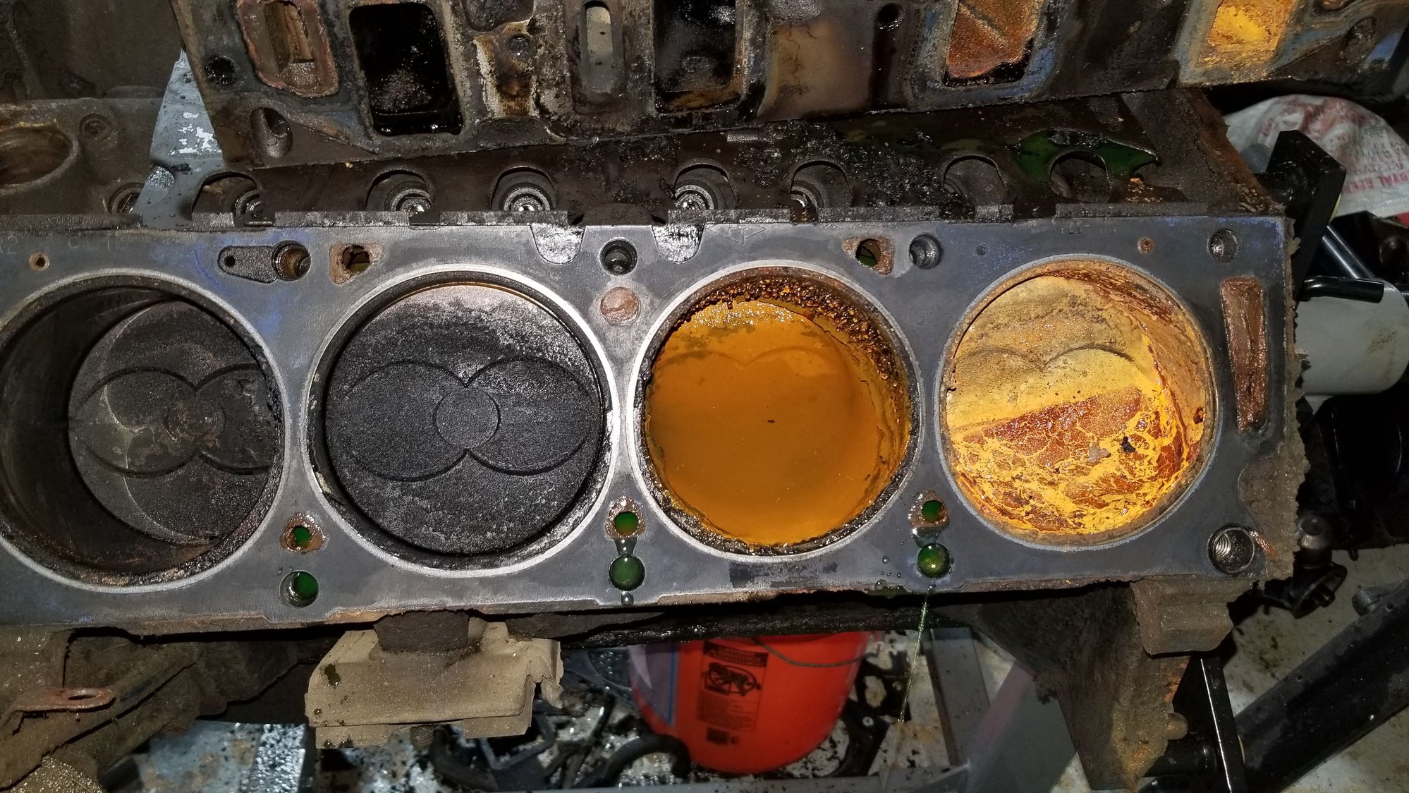 Water inside cylinders of core engine Ford Truck Enthusiasts Forums