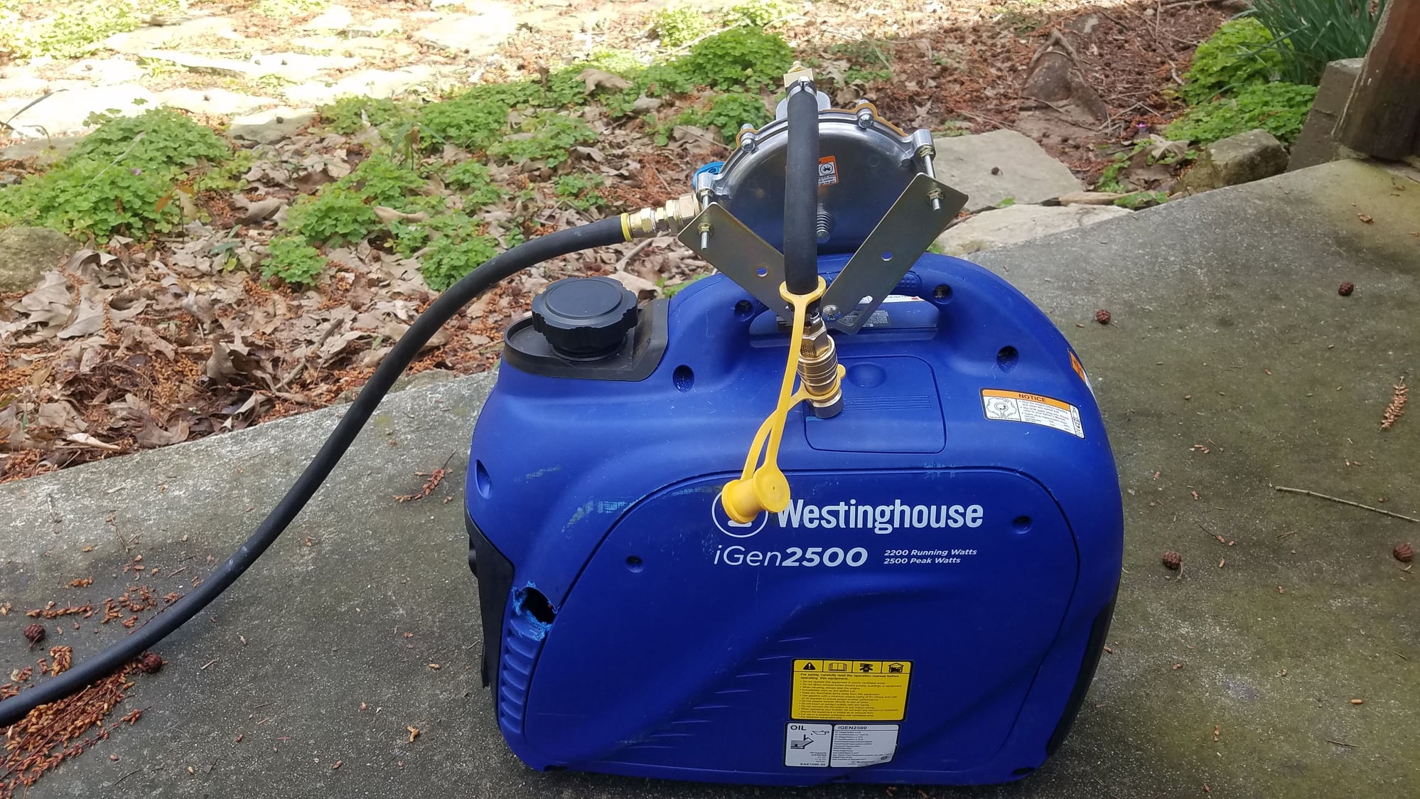 Propane Natural Gas Generator Conversion Westinghouse iGen4500 Fuel Green 