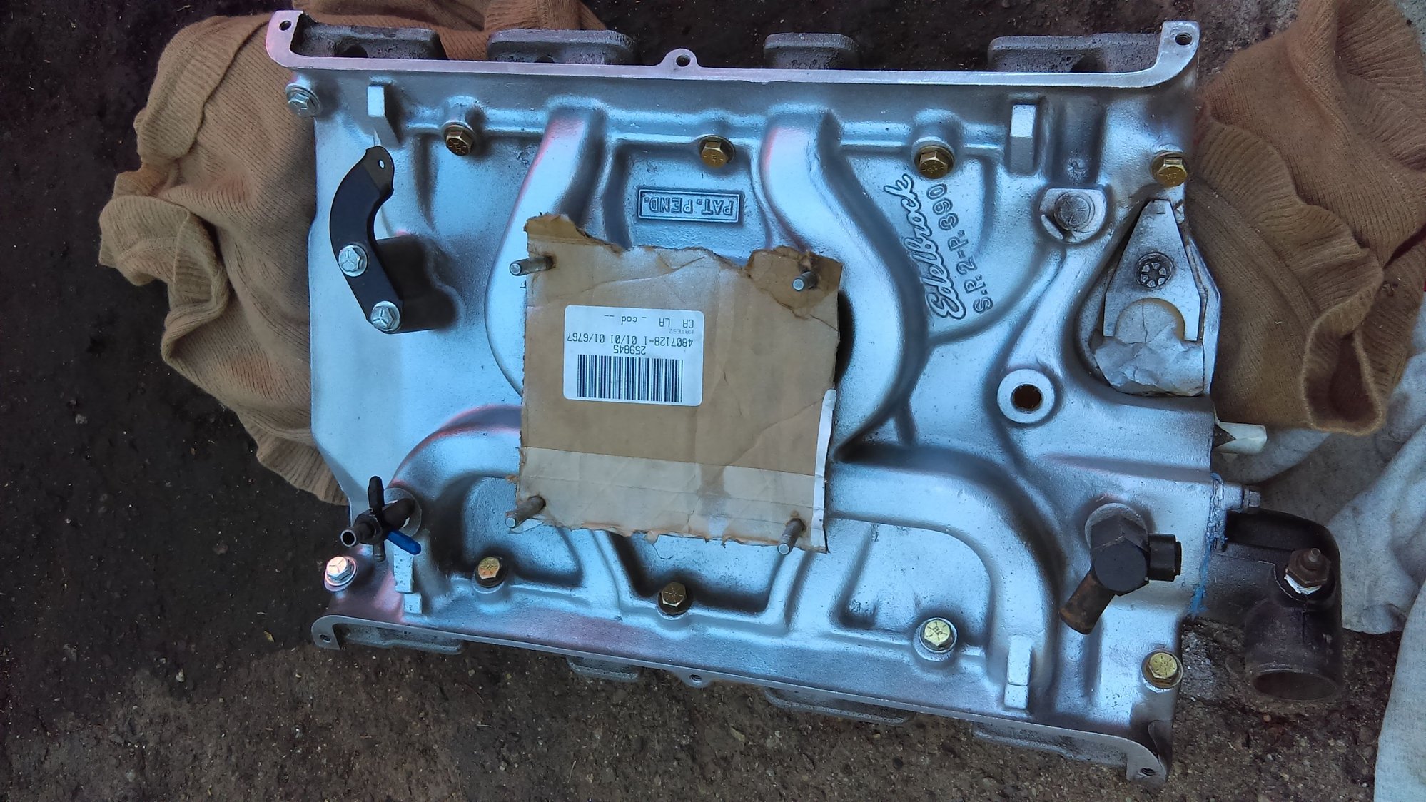 390 fe edelbrock intake question Ford Truck Enthusiasts Forums