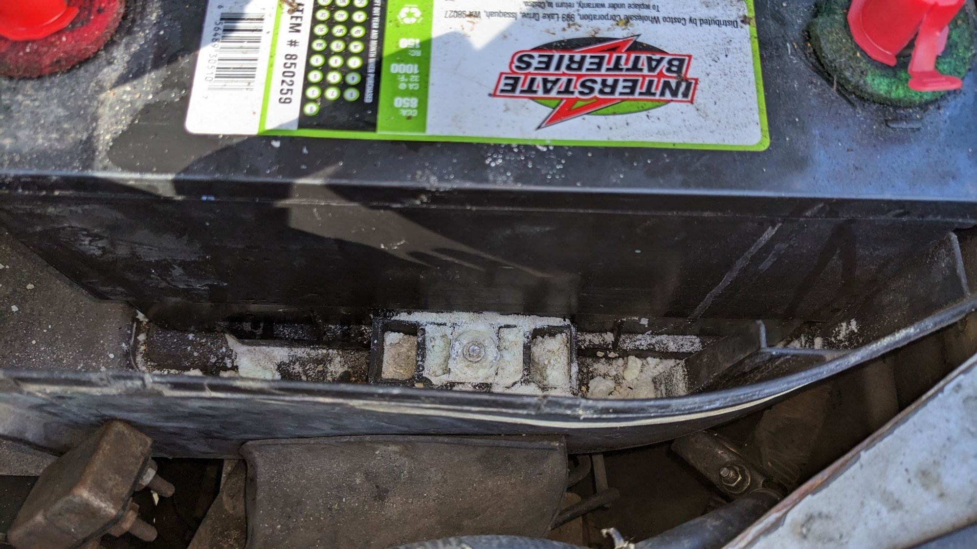 Best way to remove broken battery hold down? Ford Truck Enthusiasts Forums