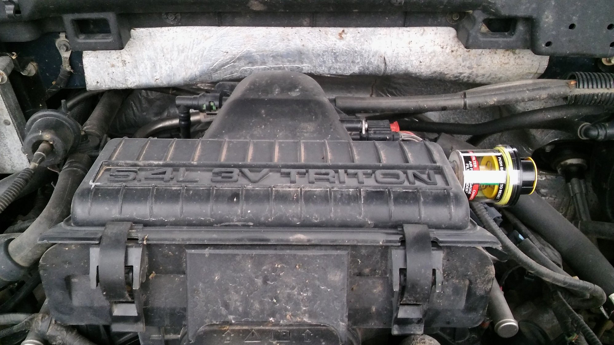 Air Filter Restriction Gauge Installation Ford Truck Enthusiasts Forums