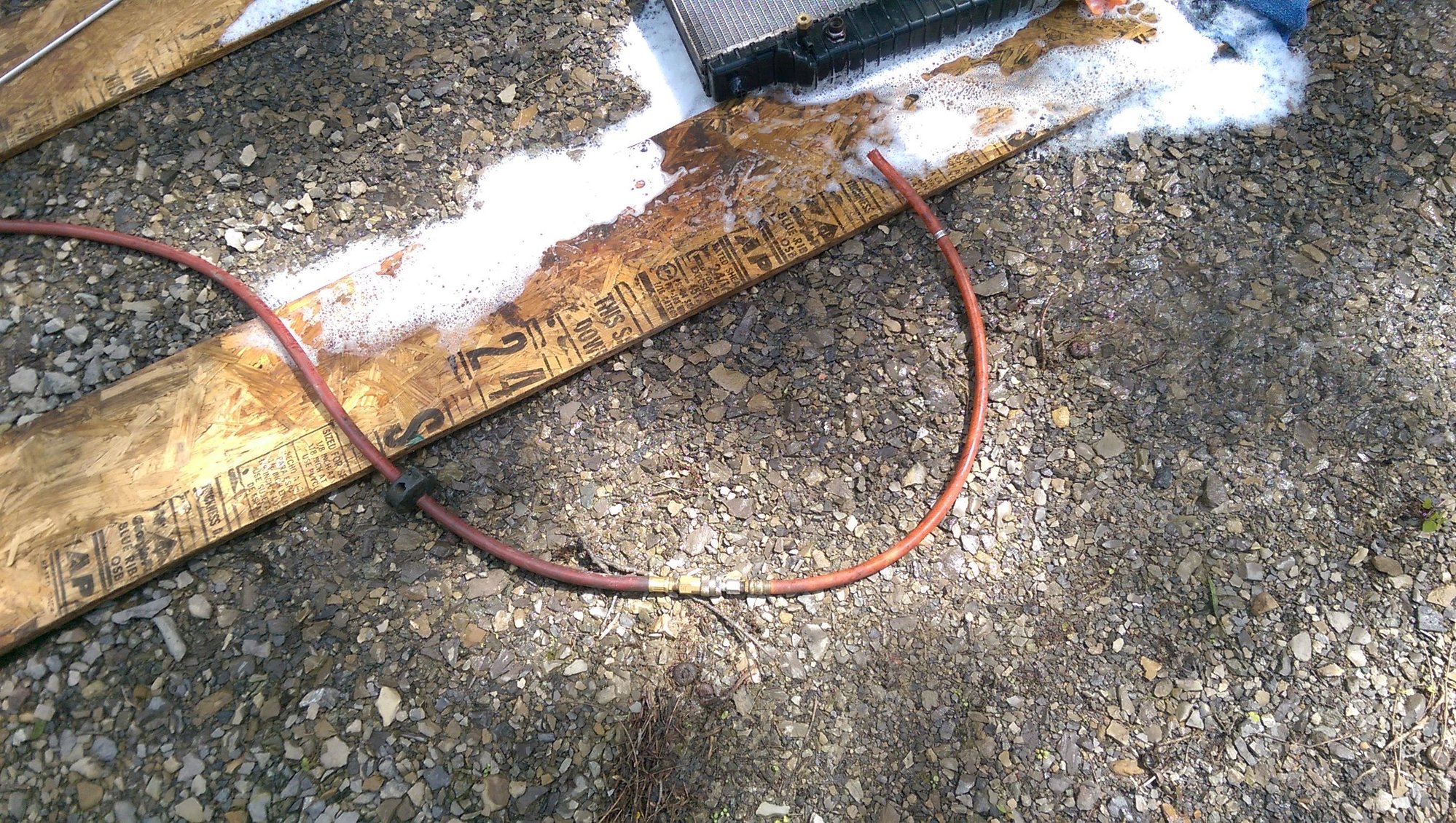 How to fix leaking radiator solder? Plus test method (video) Ford