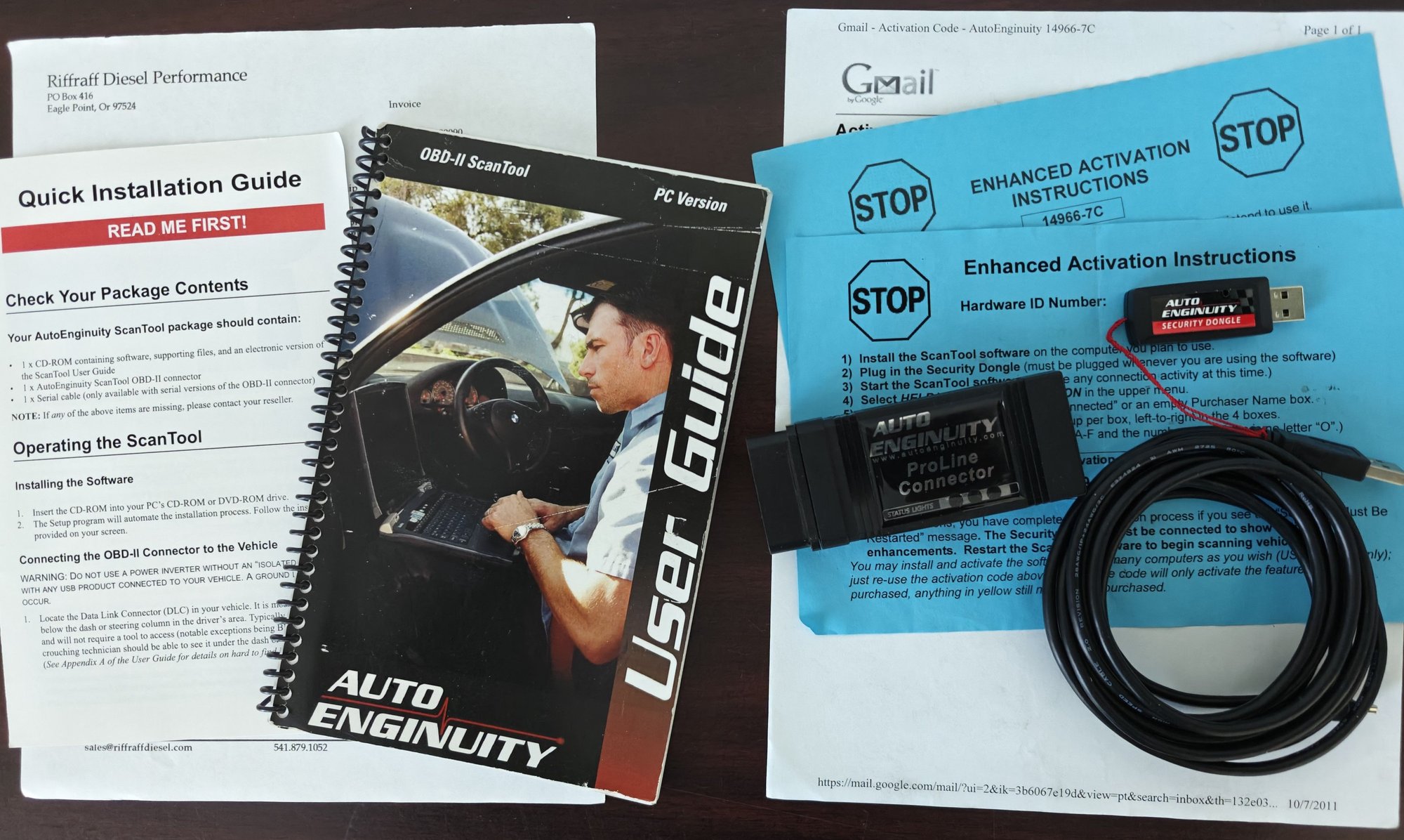 Miscellaneous - AutoEnginuity Scantool Package (for PC) - Used - Greenville, SC 29617, United States
