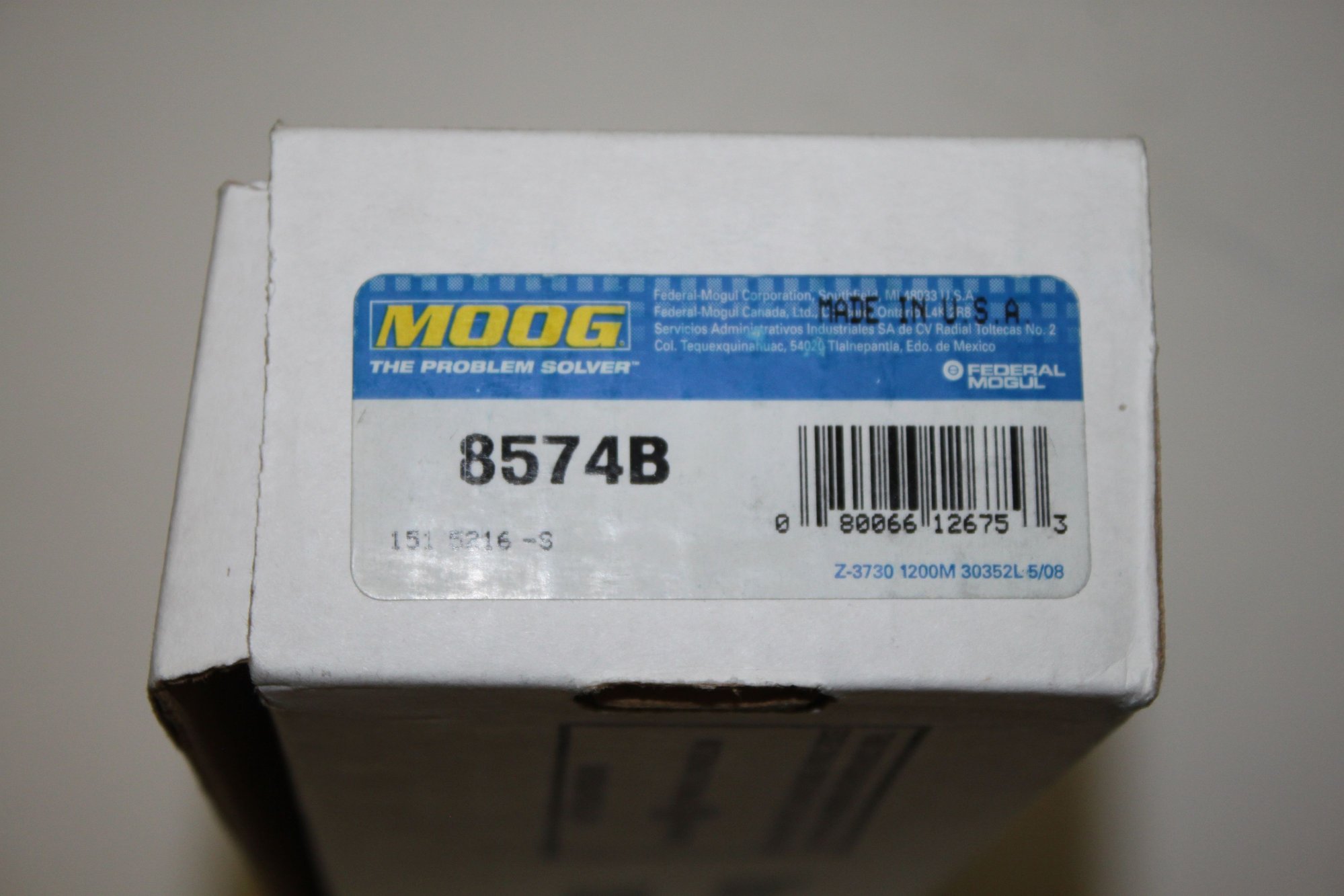 Steering/Suspension - New Moog 8574B King Pin Set, 1975-1991 Econoline E250/E350, Made in the USA - New - -1 to 2025  All Models - Lonsdale, MN 55046, United States