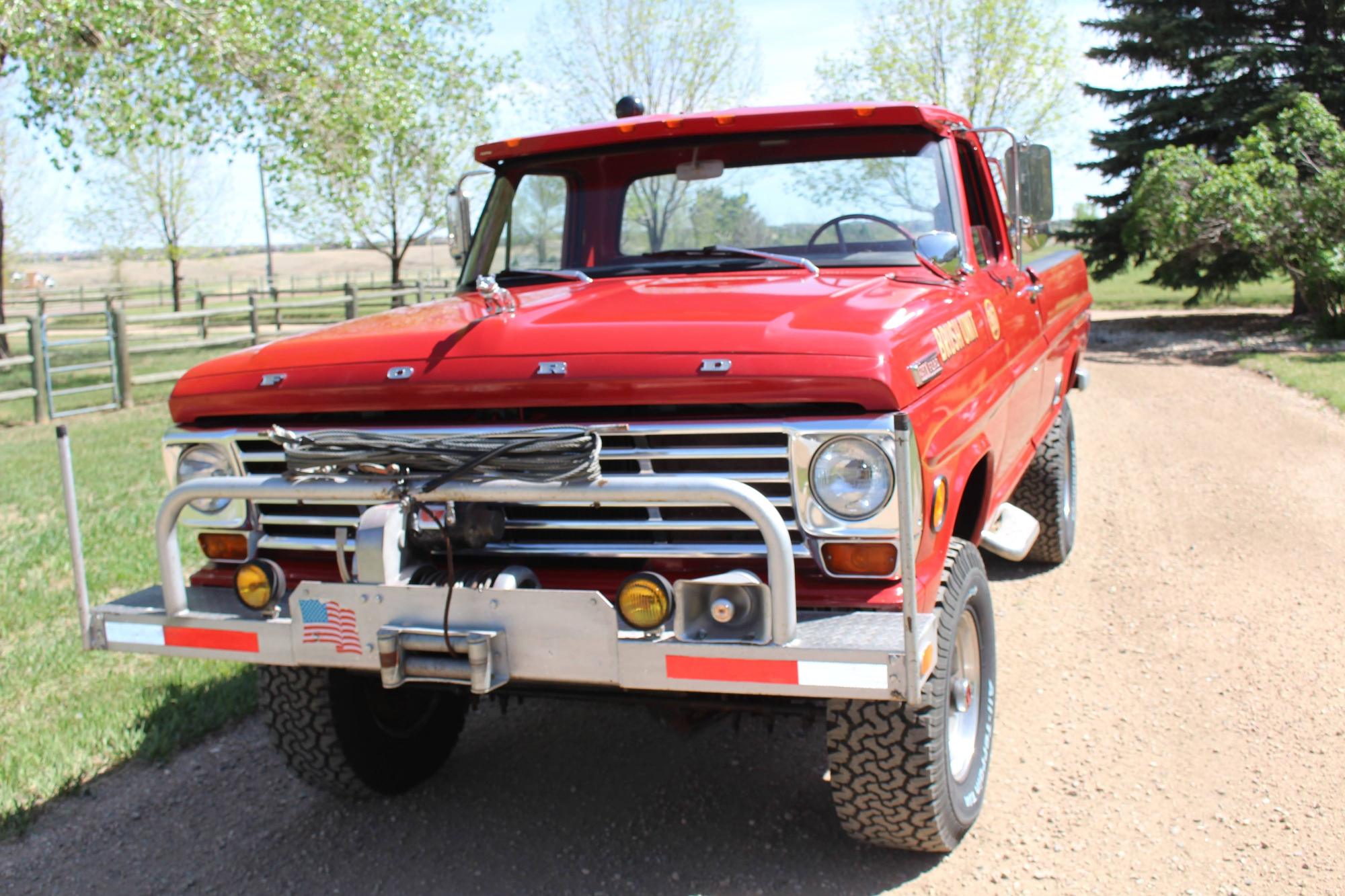 1967 Ford F-250 - 1967 Ford F250 4spd 4x4 Highboy - Used - VIN F26BCA52873 - 16,801 Miles - 6 cyl - 4WD - Manual - Truck - Red - Fort Collins, CO 80528, United States