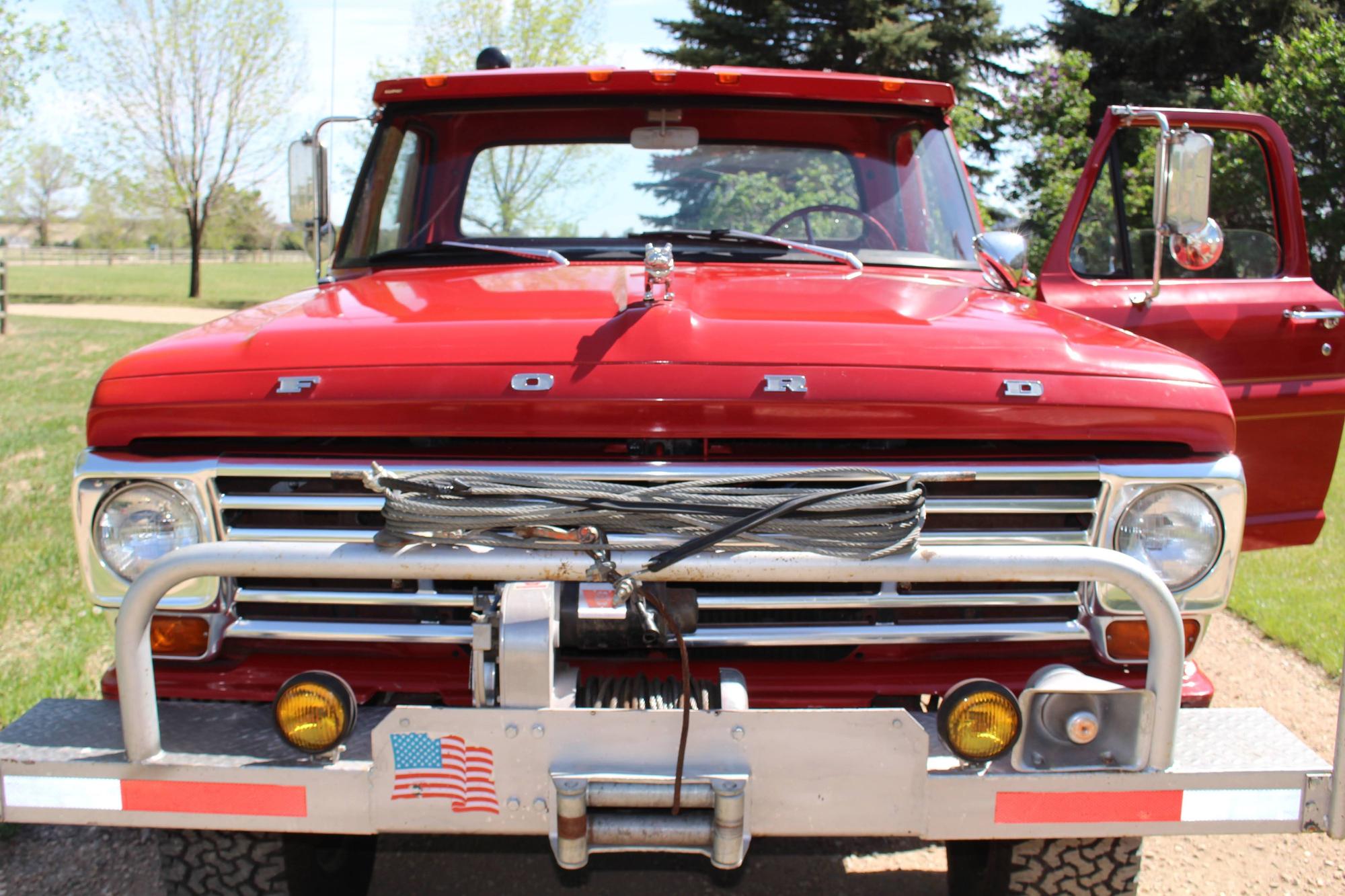 1967 Ford F-250 - 1967 Ford F250 4spd 4x4 Highboy - Used - VIN F26BCA52873 - 16,801 Miles - 6 cyl - 4WD - Manual - Truck - Red - Fort Collins, CO 80528, United States