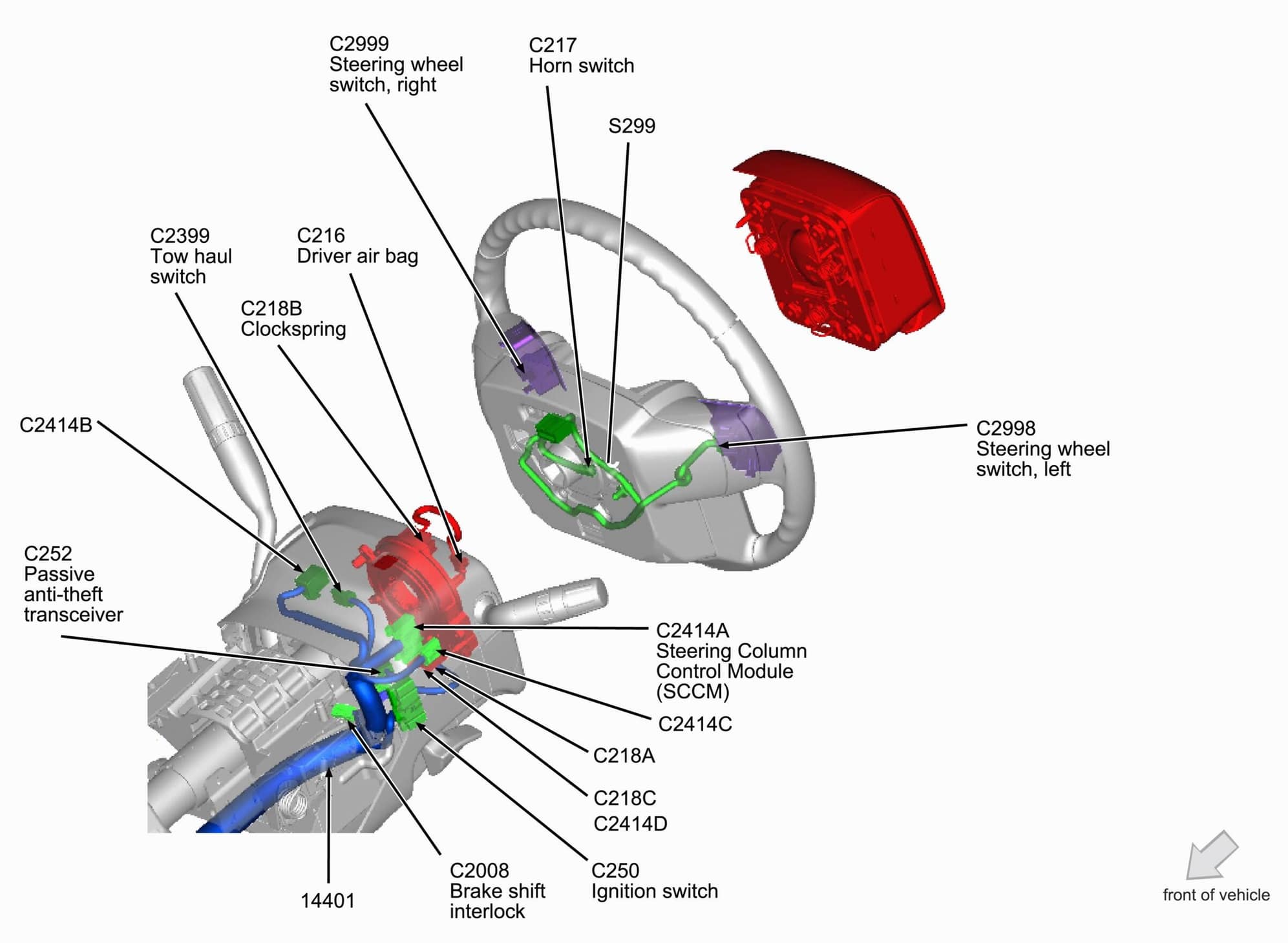 2016 F250 steering column wiring diagram - Ford Truck Enthusiasts Forums