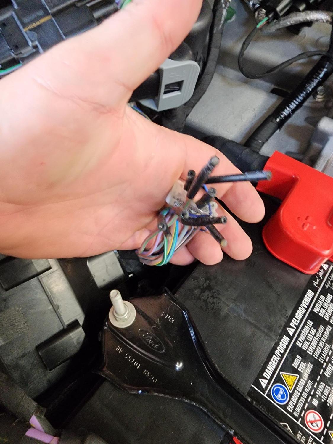 2023 upfitter pass throug wire location Page 2 Ford Truck