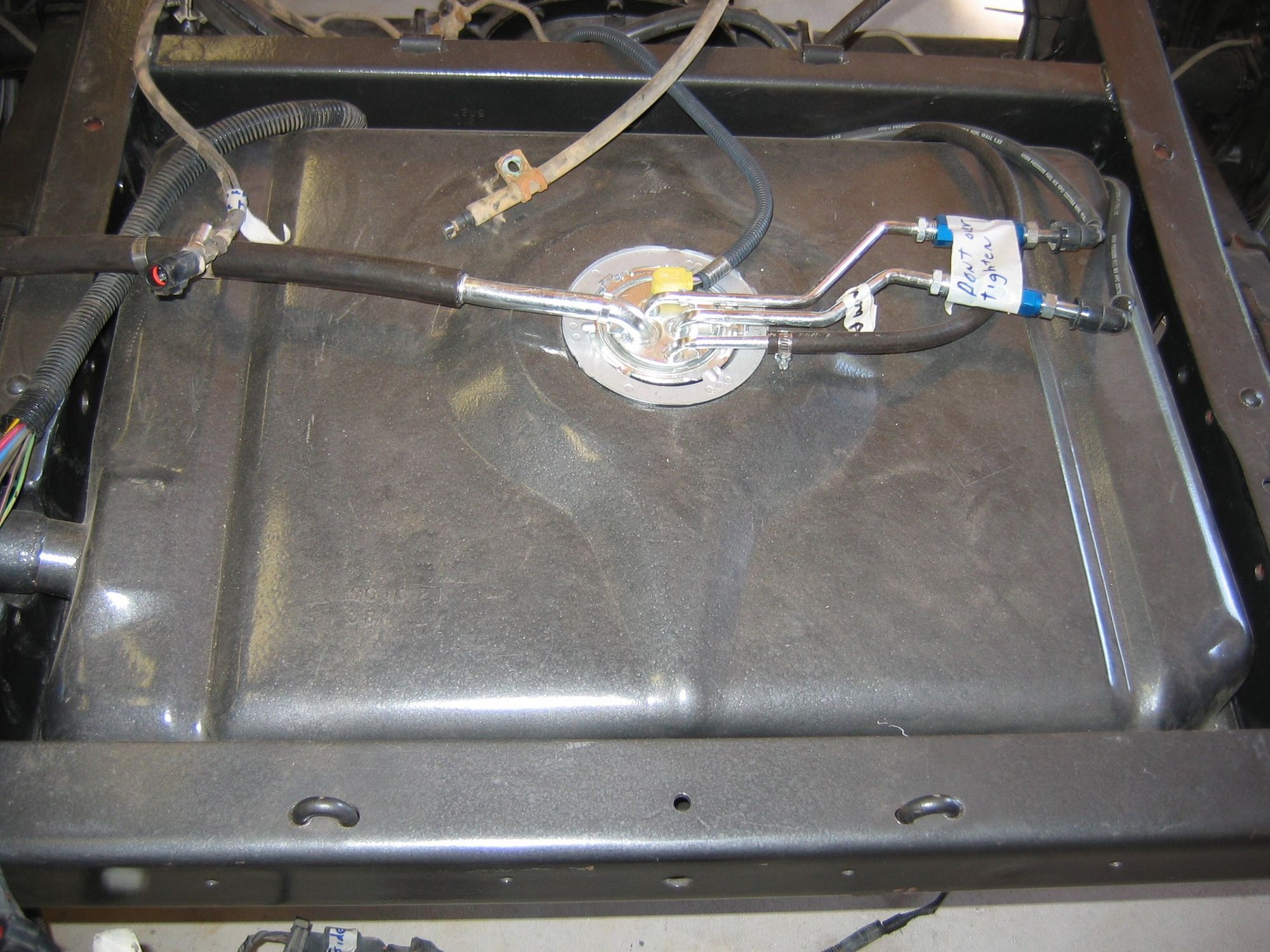 48 Ford F1 rear gas tank install question Ford Truck Enthusiasts Forums