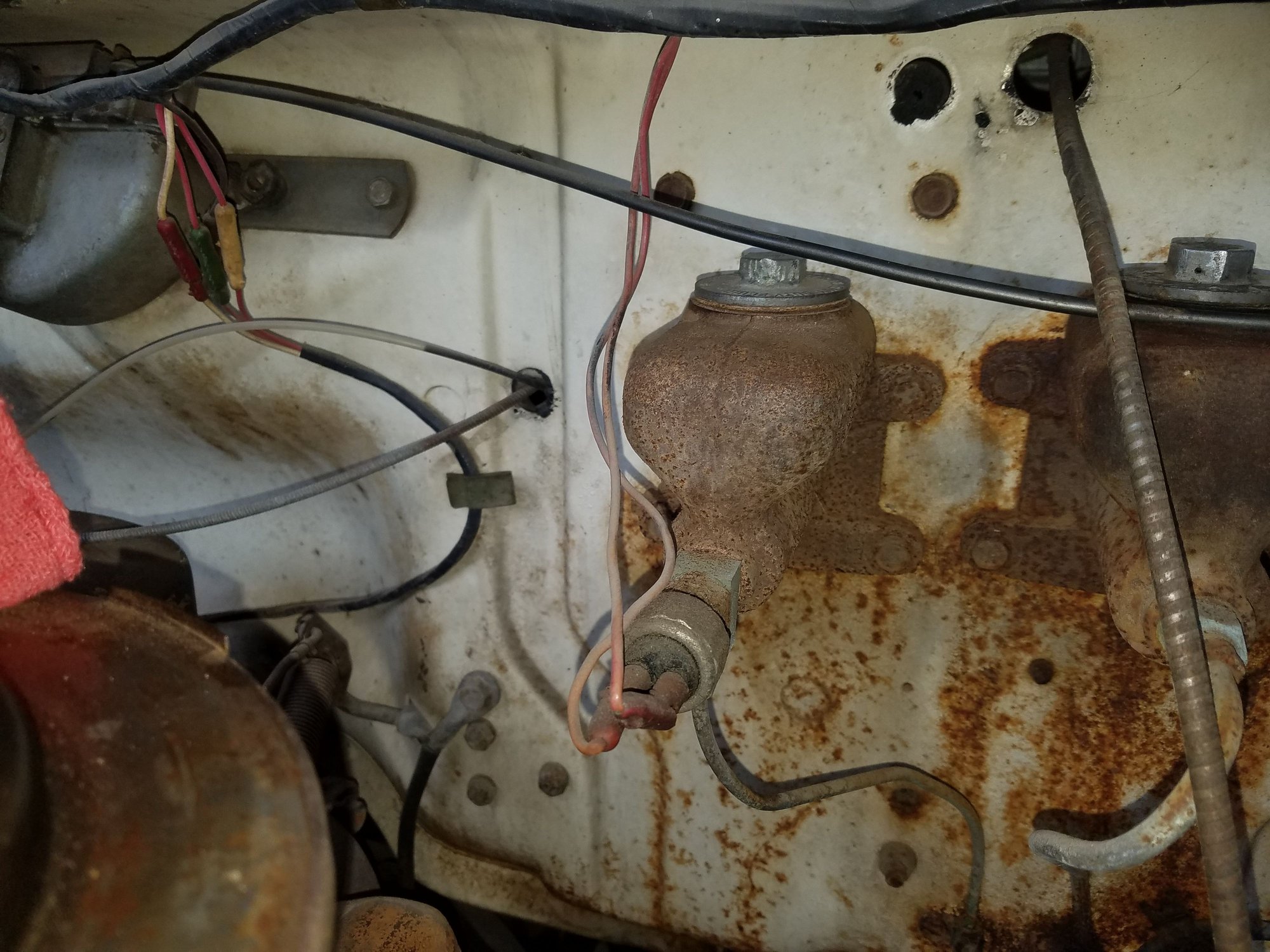 Brake master cylinder wires Ford Truck Enthusiasts Forums