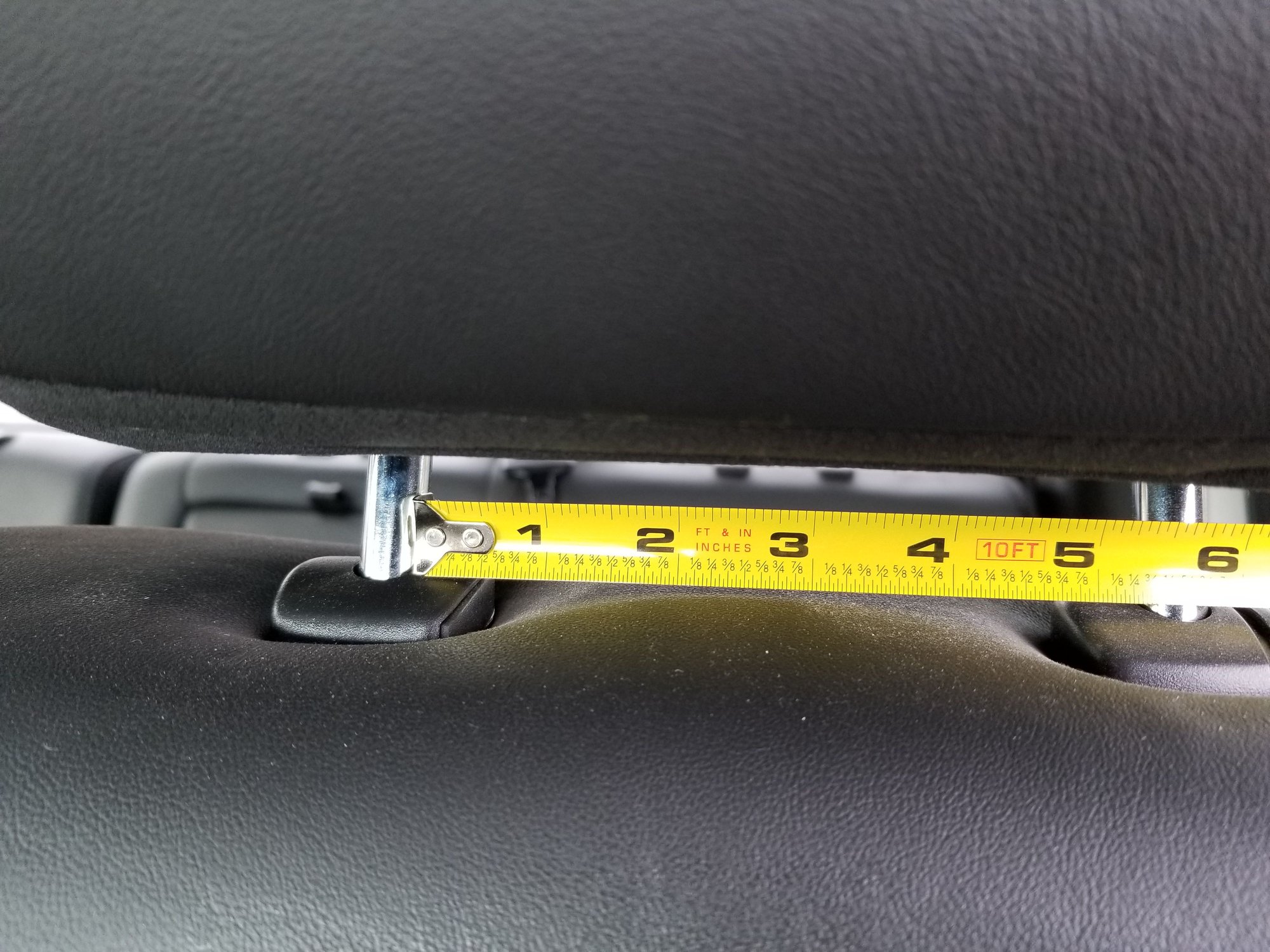 any 2016 owners front headrest post spacing? Ford Truck Enthusiasts