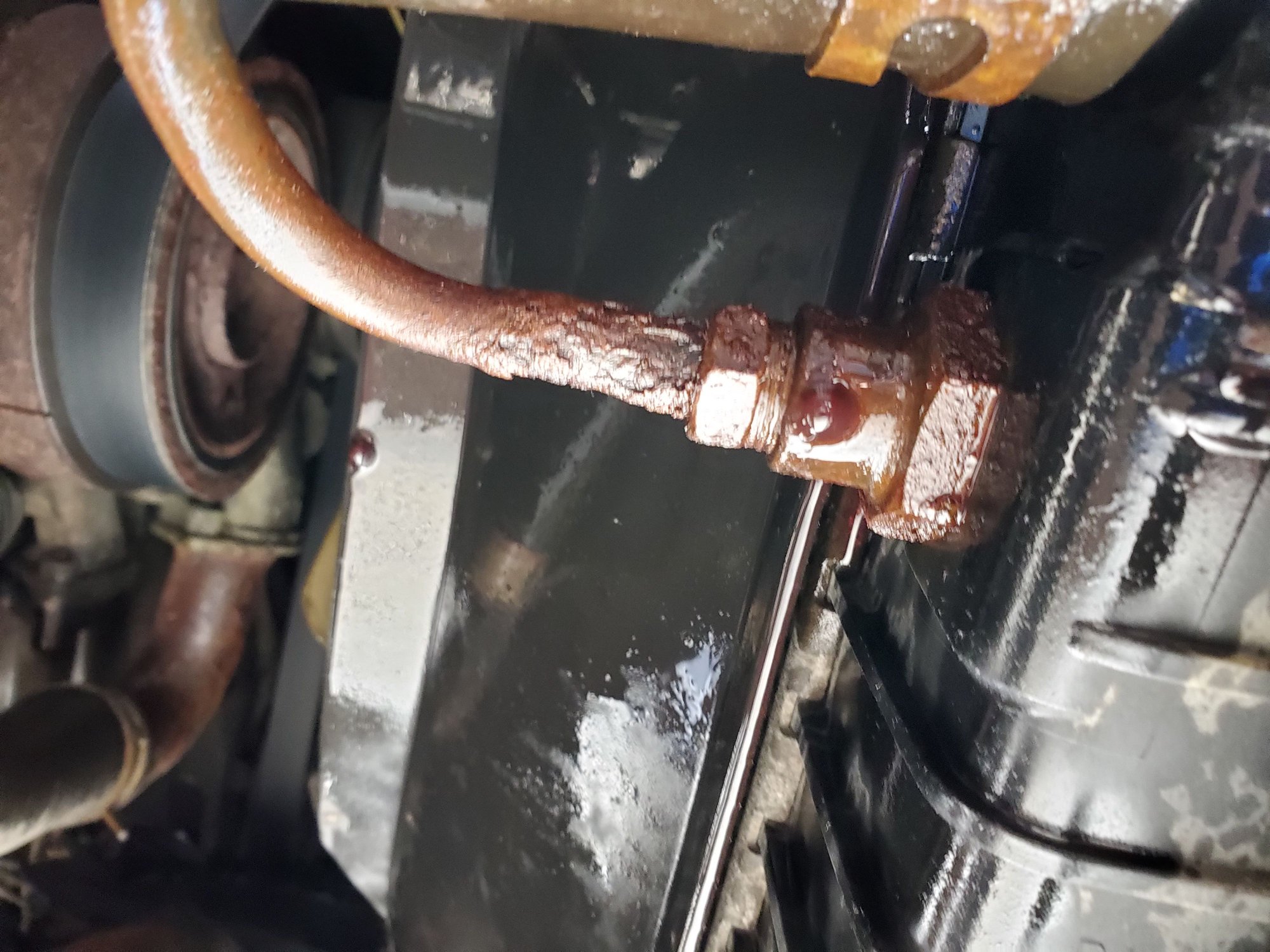 manual transmission cooler lines. 99 F350 Ford Truck Enthusiasts Forums