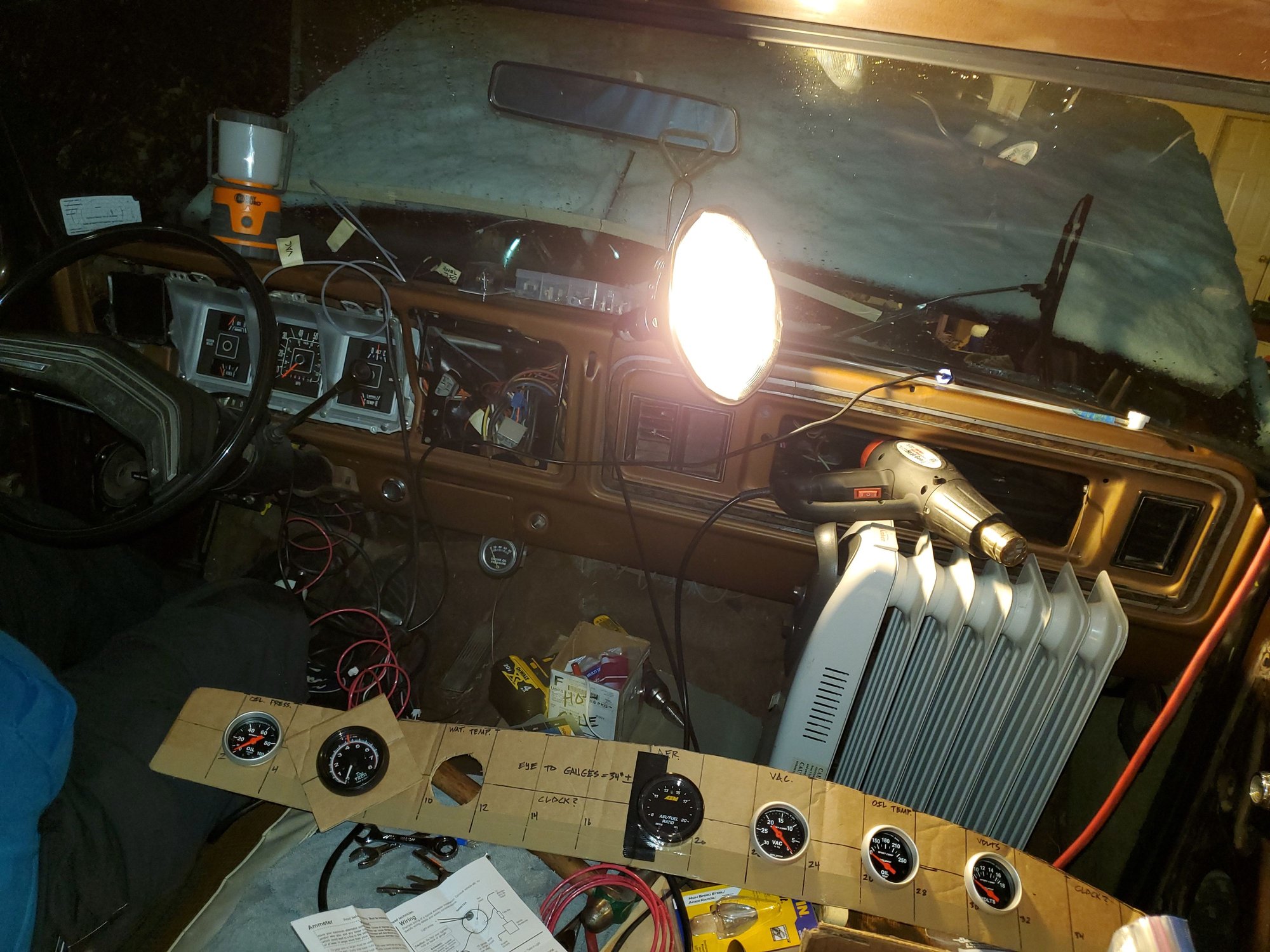 Electrical, Ignition, Aftermarket Gauges -78 F150 - Ford Truck