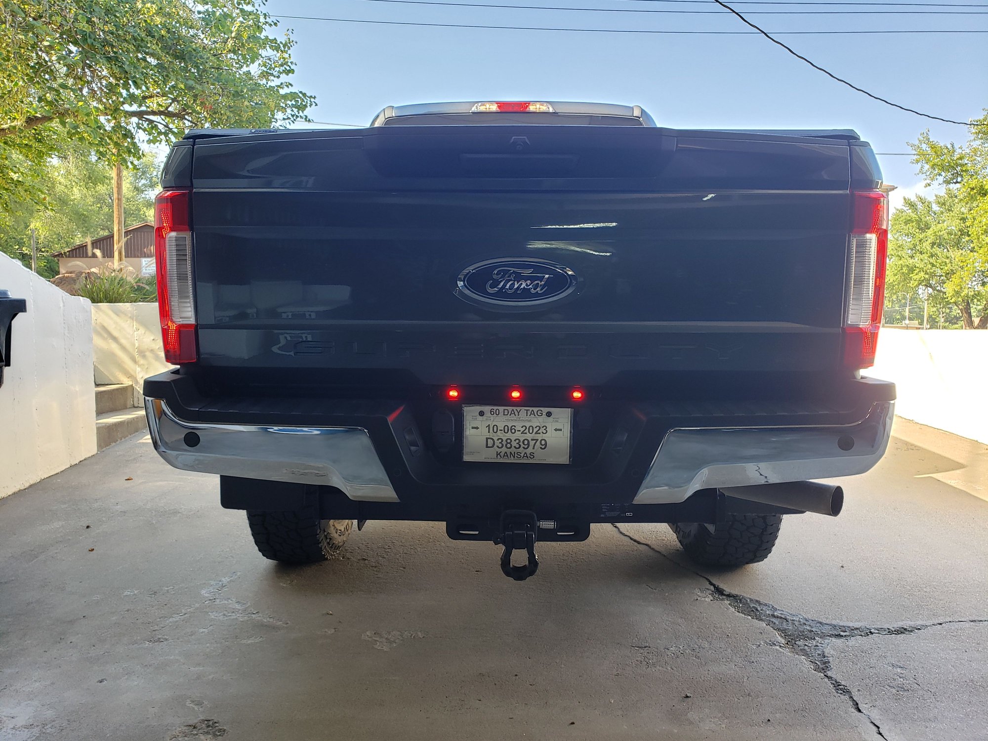 Made my own tailgate identification light bar Ford Truck Enthusiasts