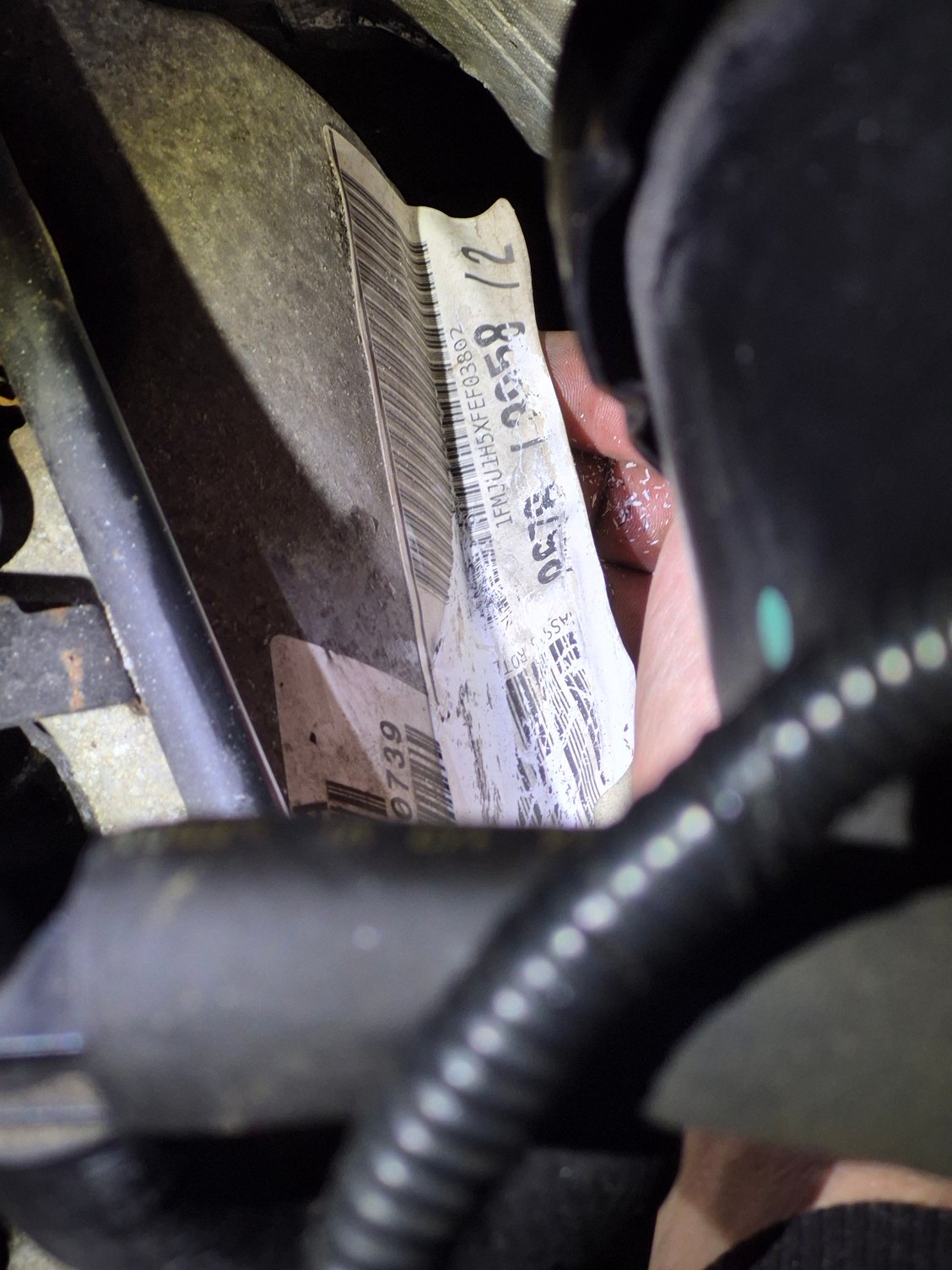 This is the best we could get of the bottom sticker