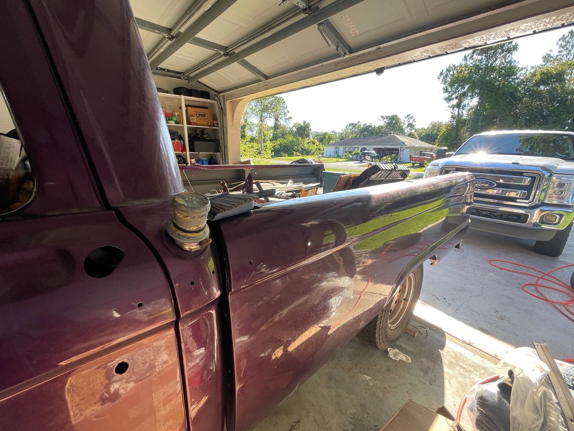1965 Ford F-100 - 65 F100 Rust Free Roller with title - Used - VIN F10JR588699 - 2WD - Automatic - Truck - Purple - Lehigh Acres, FL 33936, United States