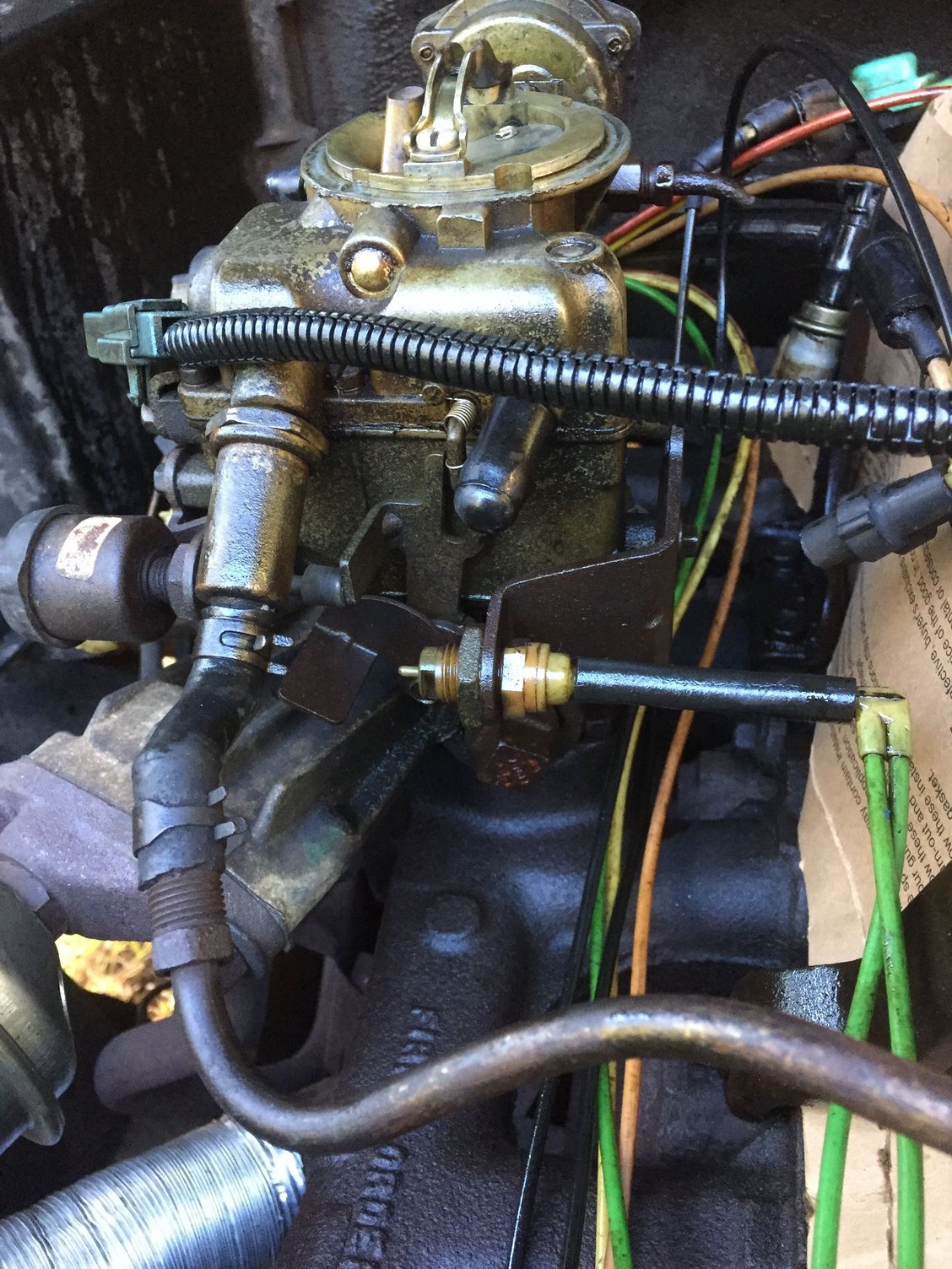 Cleaning up the Carter YF and identifying infnition module Ford Truck