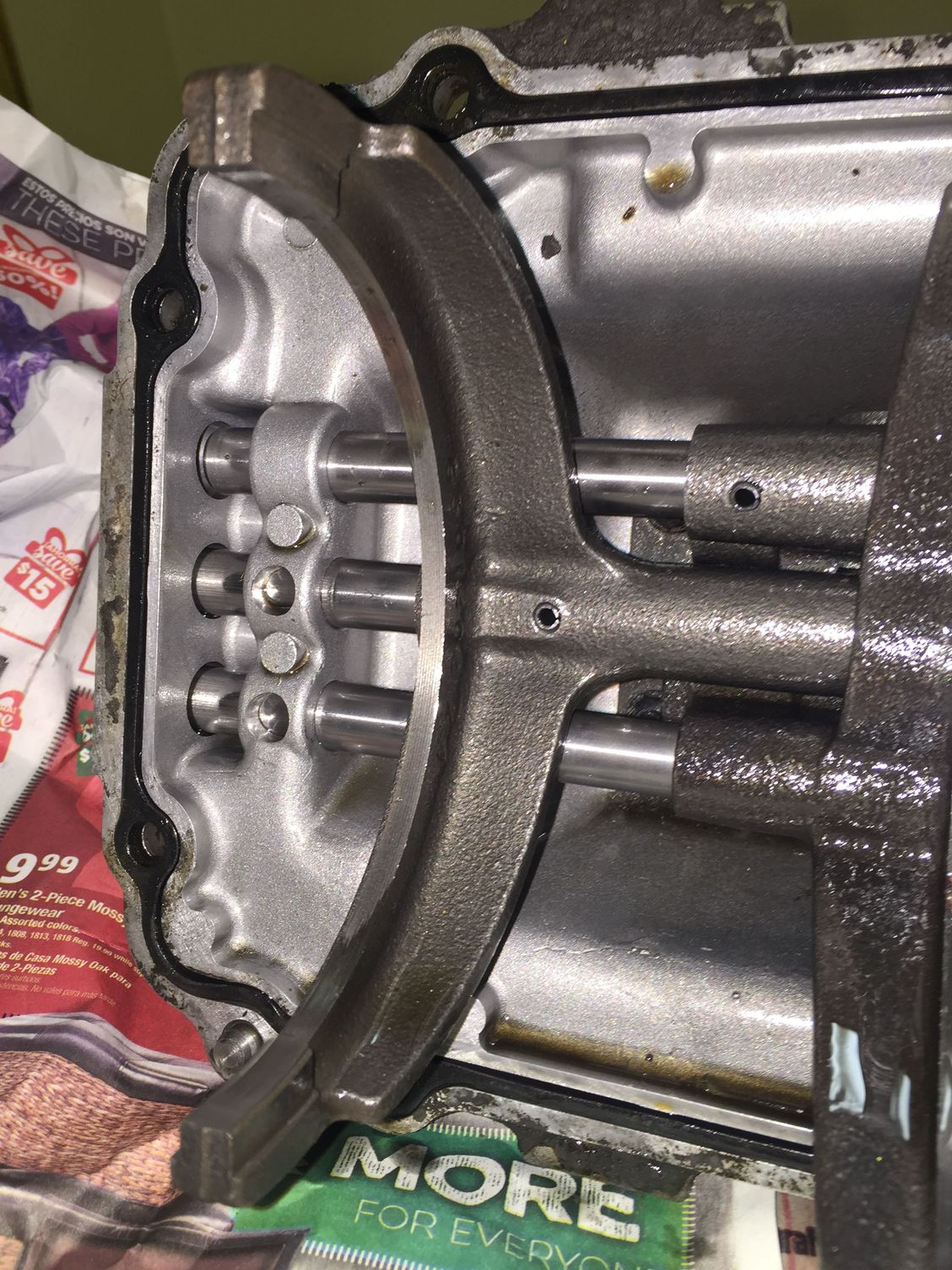 Worn shift fork M5R2 question Ford Truck Enthusiasts Forums