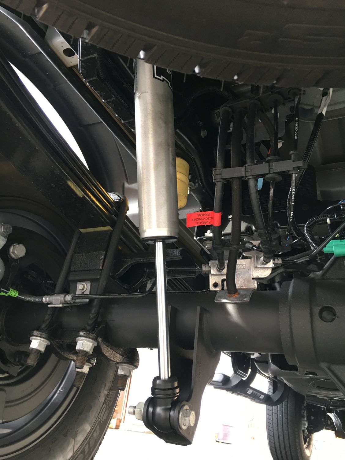 fox semi truck shocks