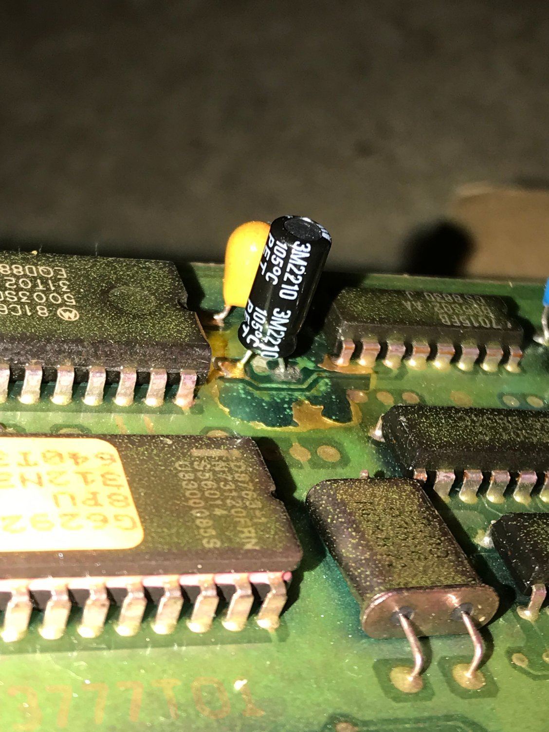 Capacitor replaced 