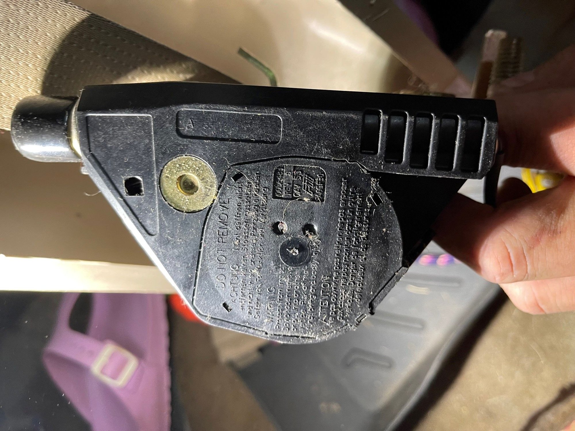 Remove And Replace Seatbelts 1998 F150