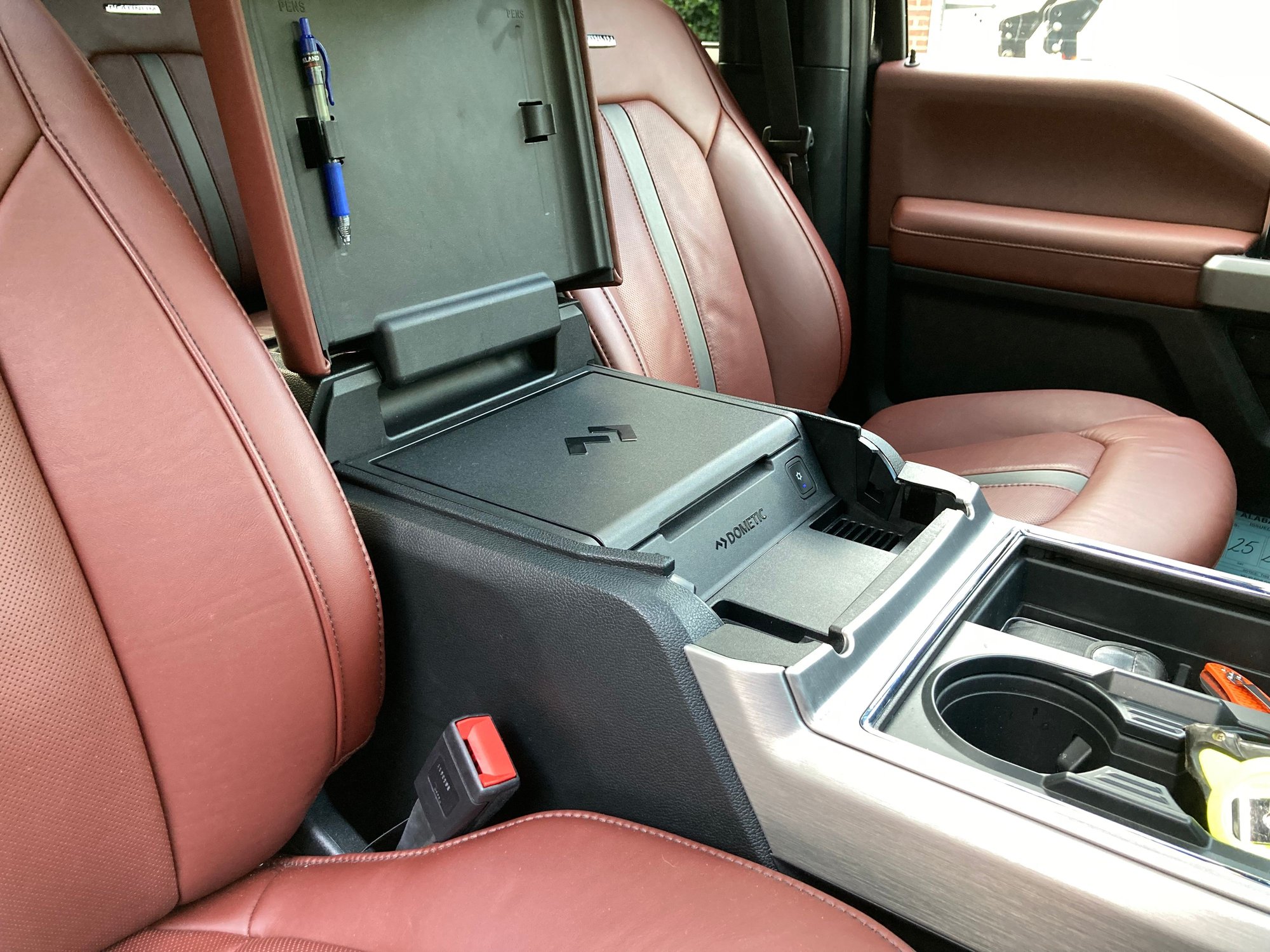 ram 1500 center console fridge