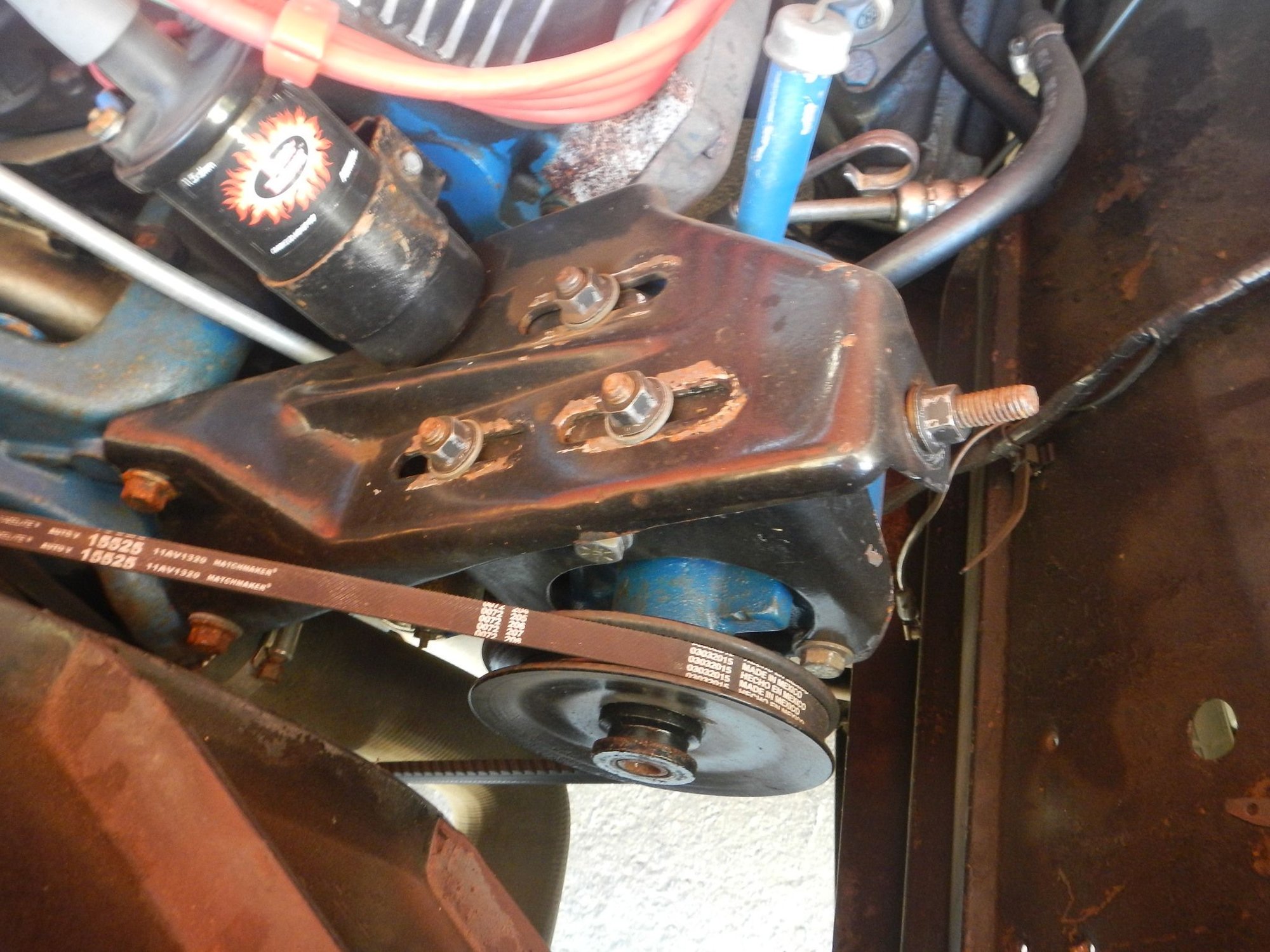Power Steering Bracket Spacers / Mounting Method? Ford Truck Enthusiasts Forums