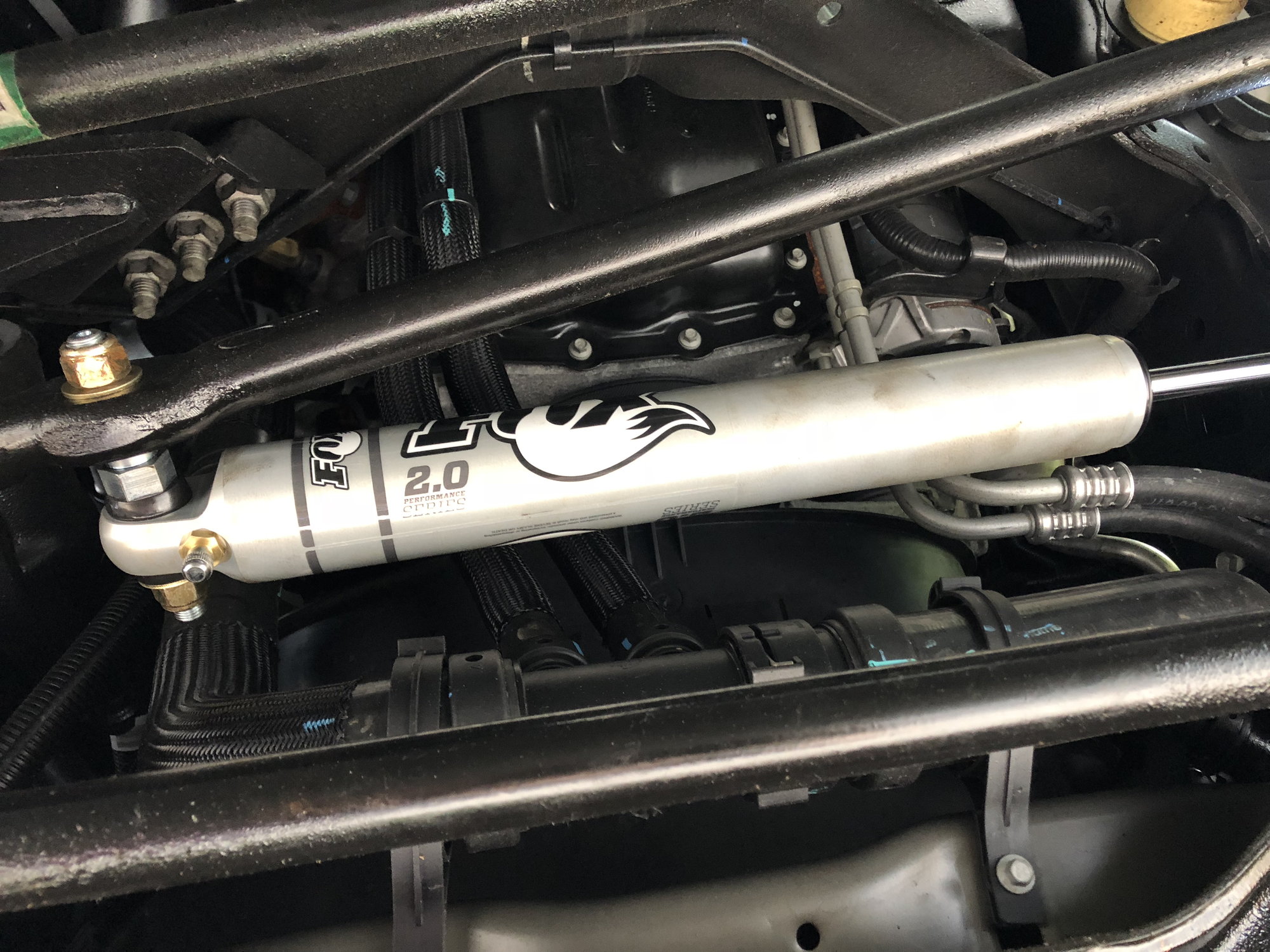 Fox Steering Stabilizer installed. - Ford Truck Enthusiasts Forums