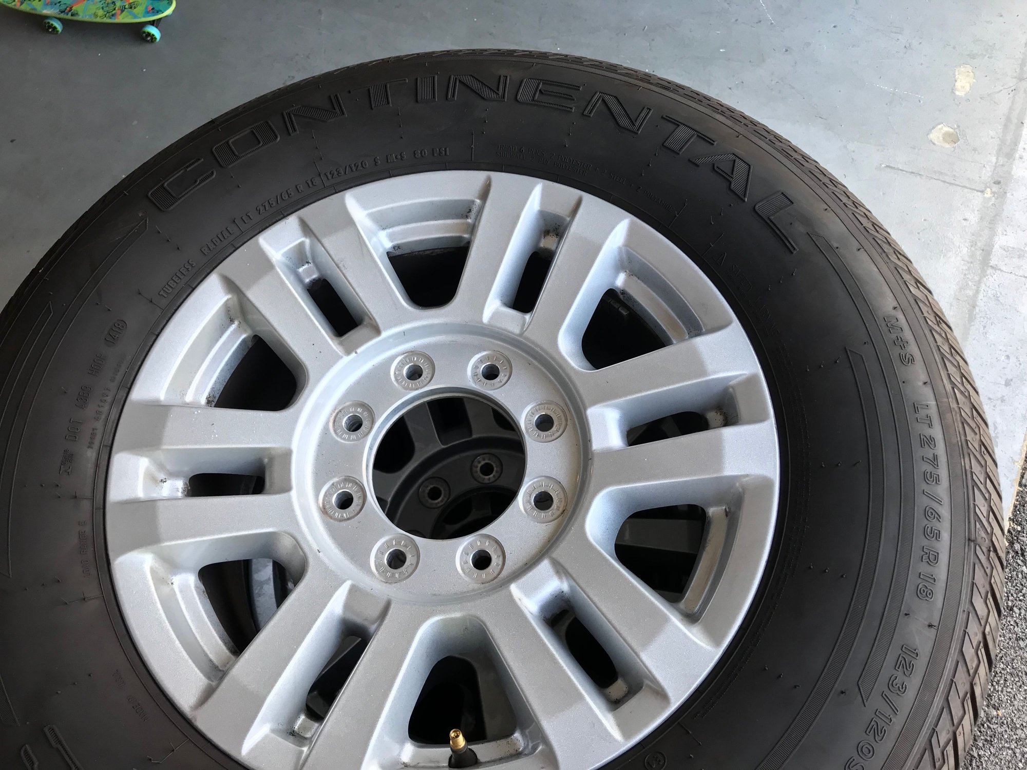 Wheels and Tires/Axles - 2018 F250 wheels/tires/stock shocks - Used - All Years Ford F-250 Super Duty - Waldorf, MD 20603, United States