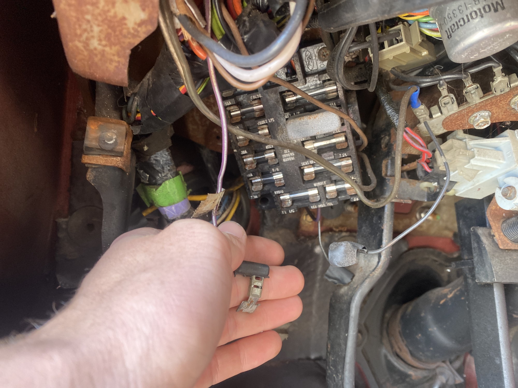 86 E150 fuse box broken Ford Truck Enthusiasts Forums