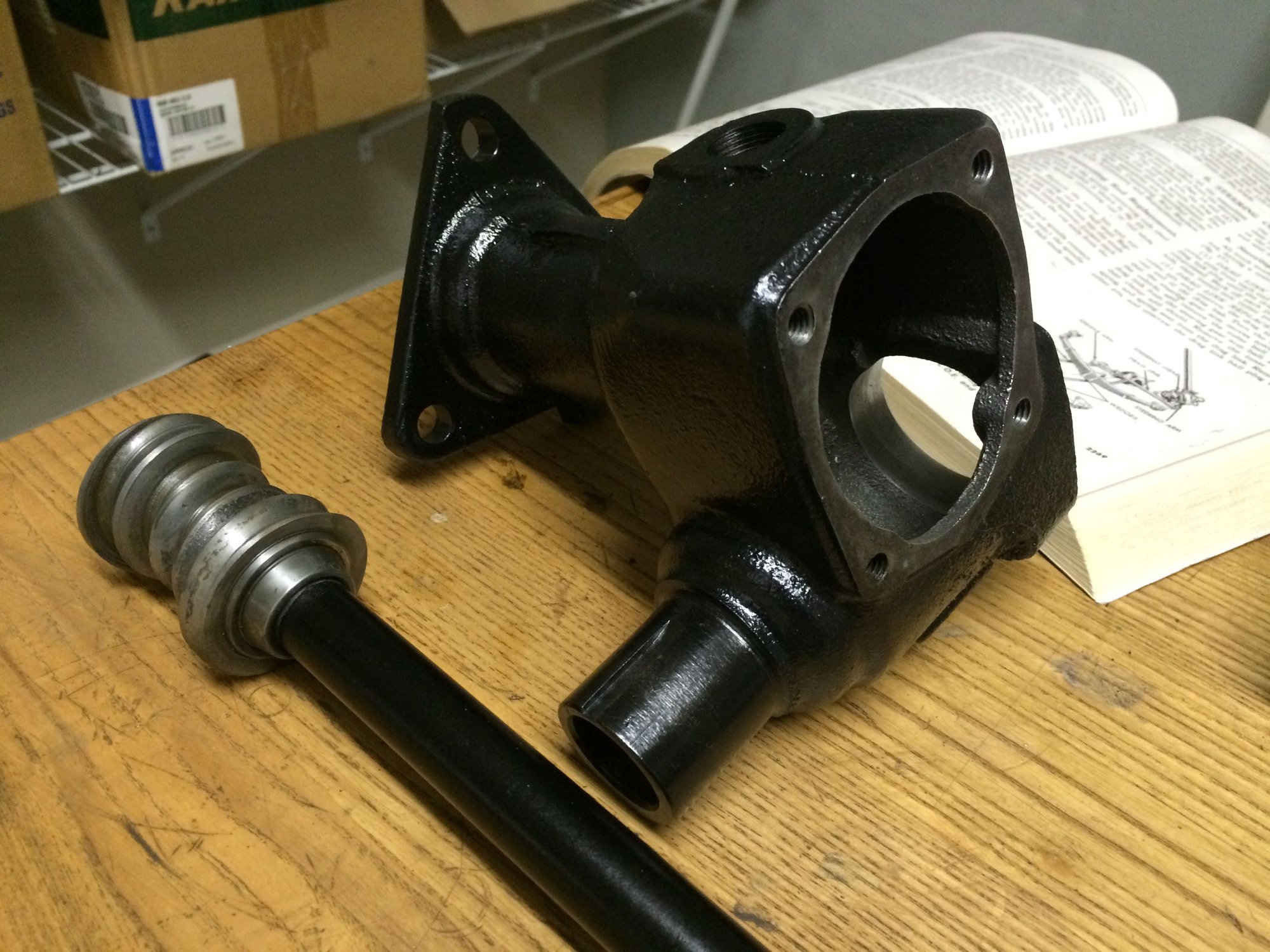 Late 50 F1 steering box and tree rebuild Ford Truck Enthusiasts Forums